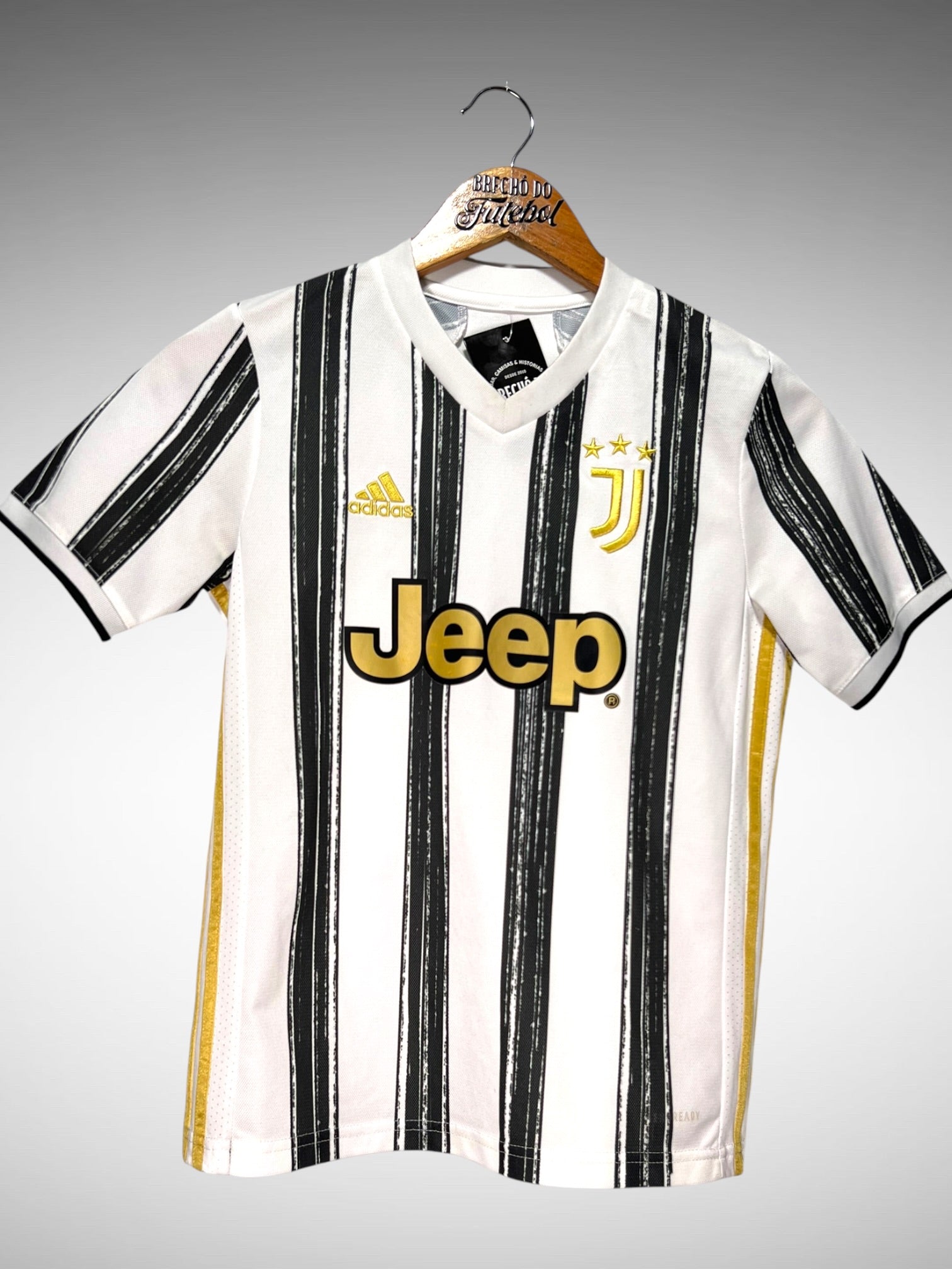 Juventus 2020 Primeira Camisa Tam 12 anos Infantil.