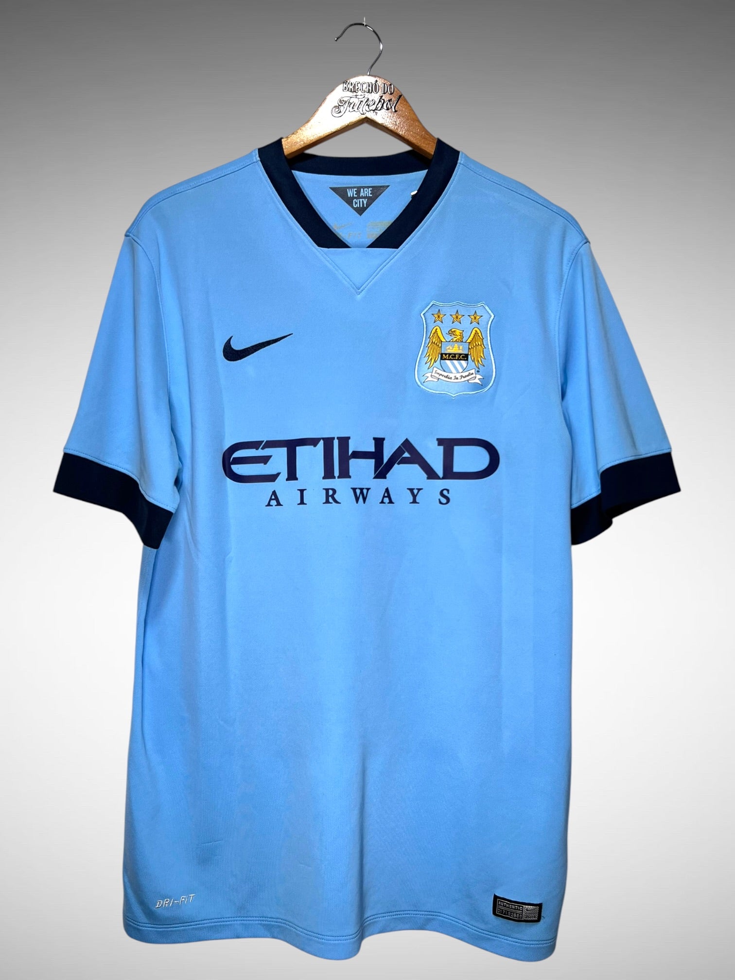 Manchester City 2014 Primeira Camisa Tam G N 32 Tevez.