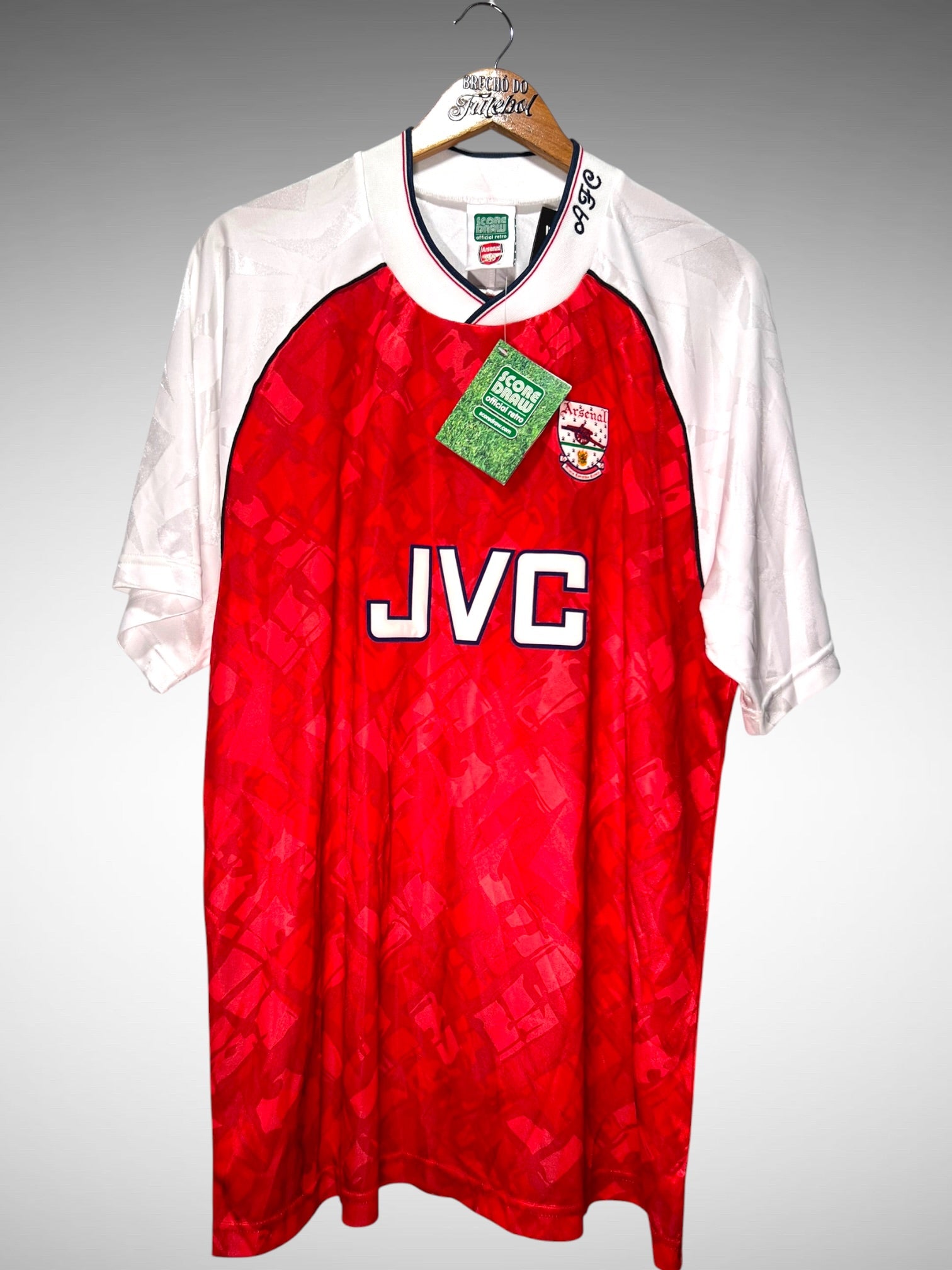 Arsenal Retrô 1991 Primeira Camisa Tam GG.