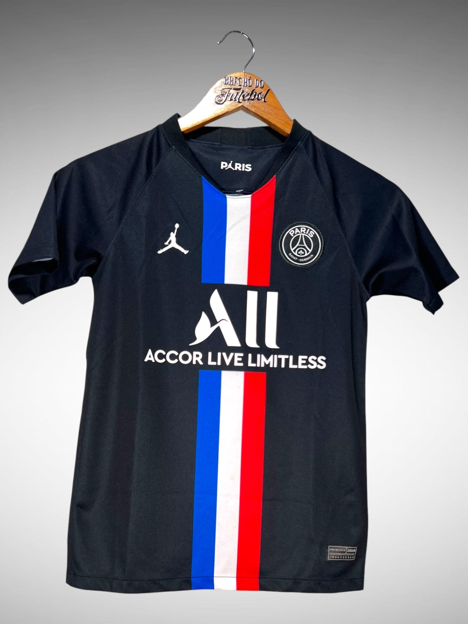 Paris Saint-Germain 2019 Quarta Camisa Tam 12 anos Infantil.