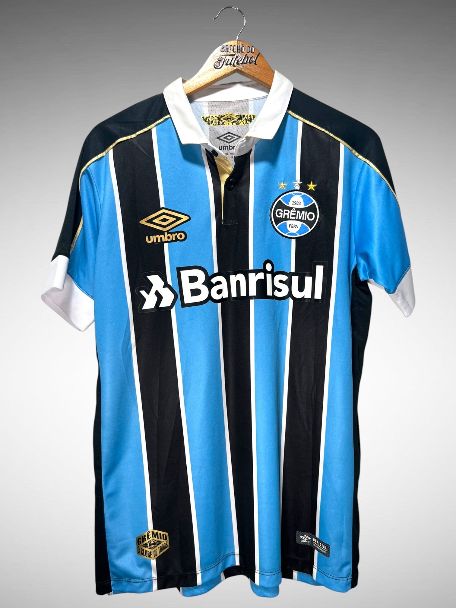 Grêmio 2019 Primeira Camisa Tam M N 11 Everton.