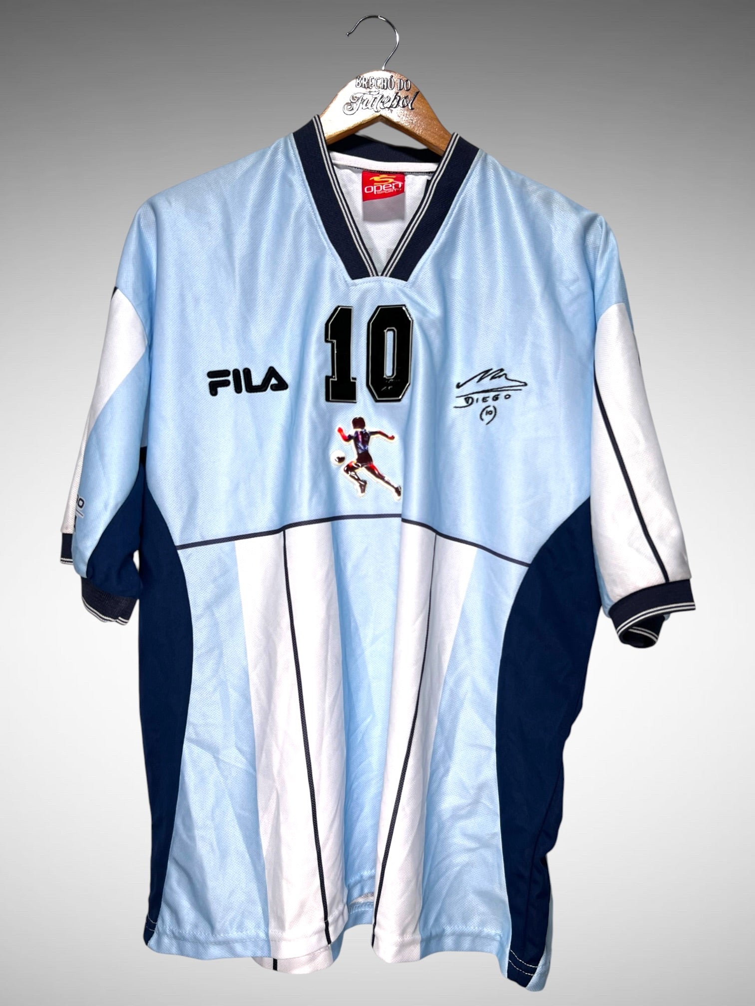 Argentina 2001 Camisa Homenagem Tam GG N 10 Maradona.