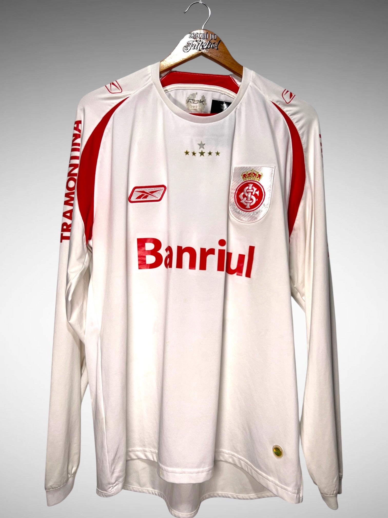 Internacional 2008 Segunda Camisa Tam GG N 10 Mangas Longas.