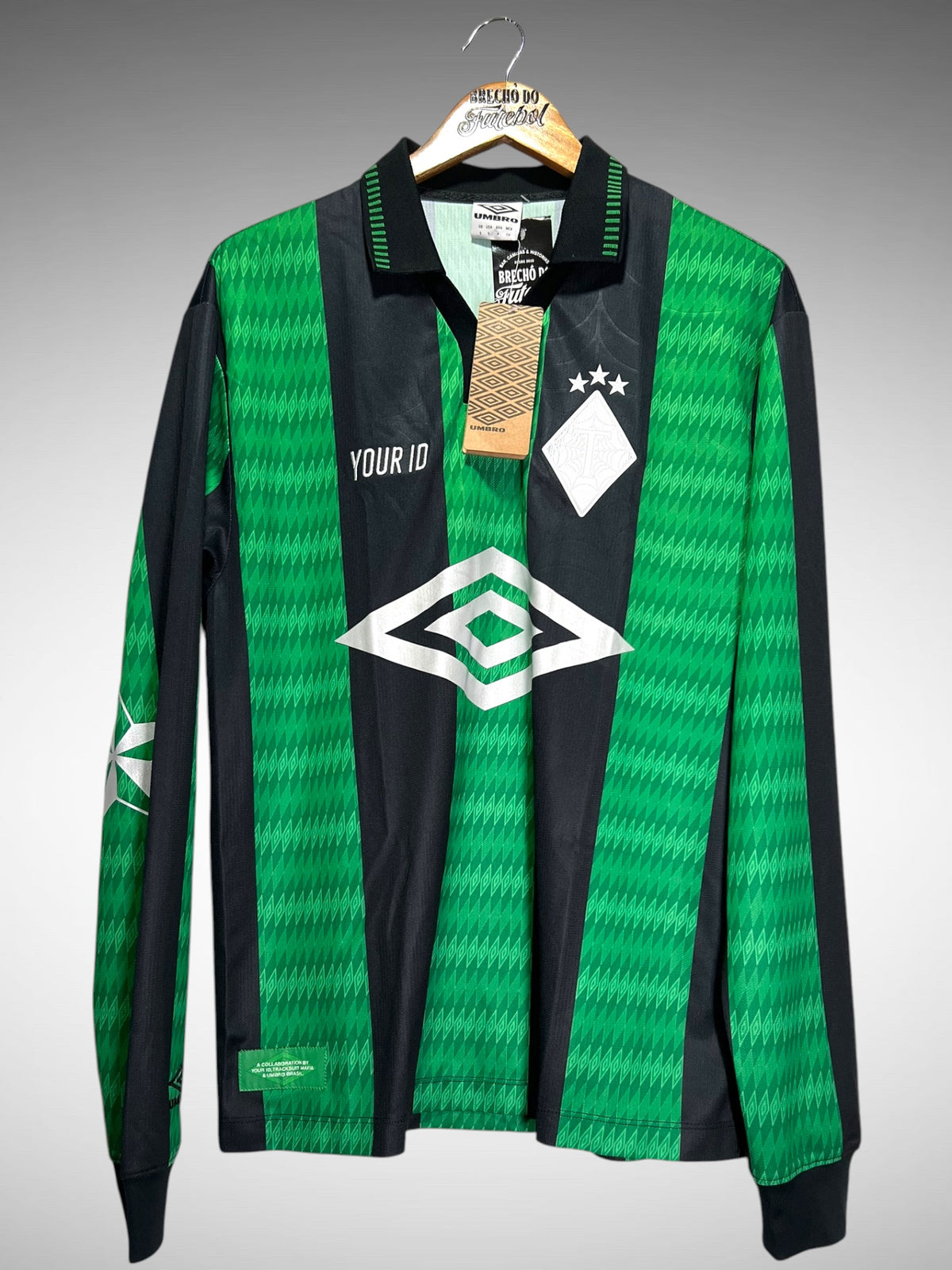 Umbro x TSMBR Camisa Tam P Mangas Longas.