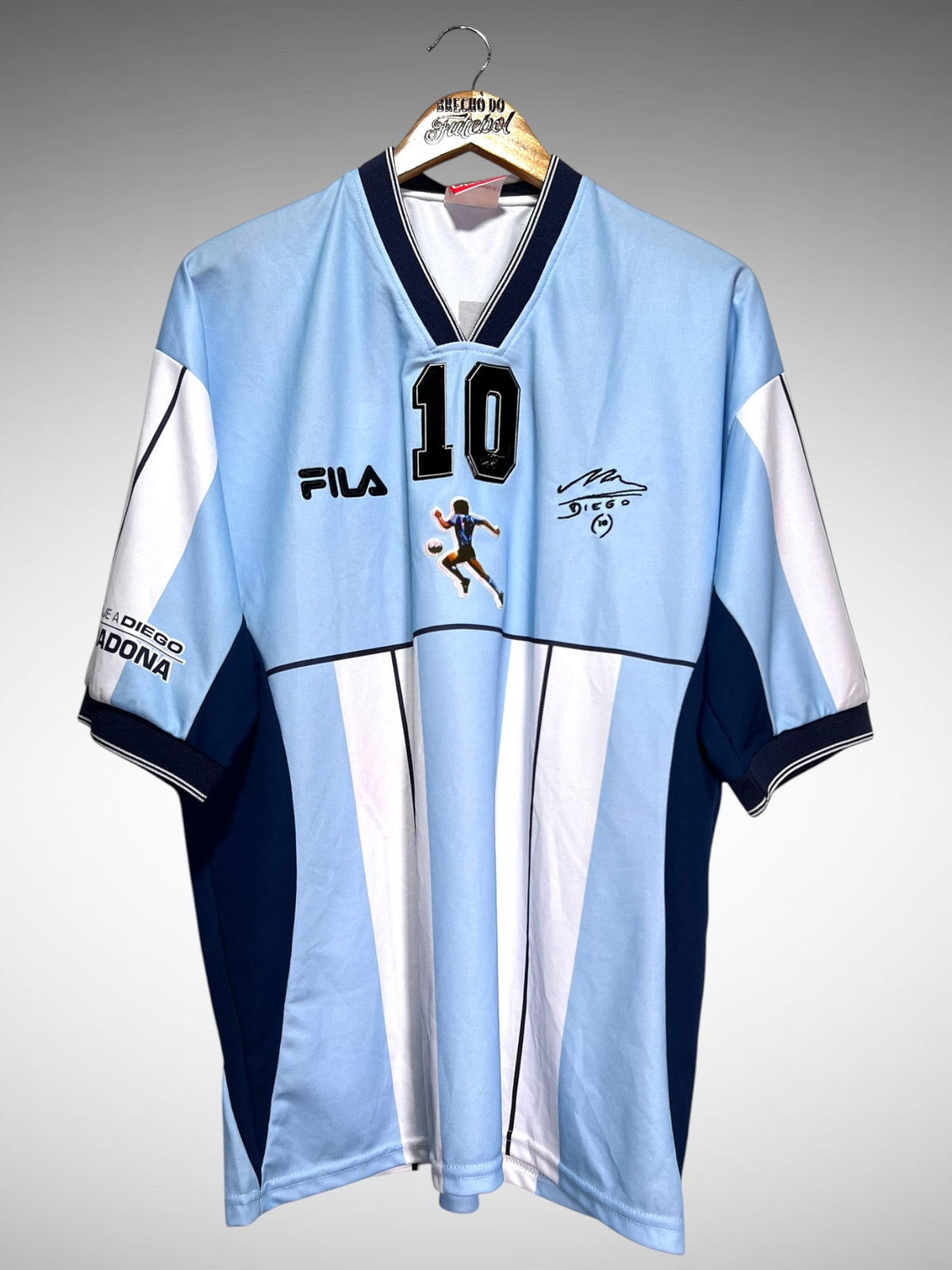 Argentina 2001 Camisa Despedida Tam GG N 10 Maradona.