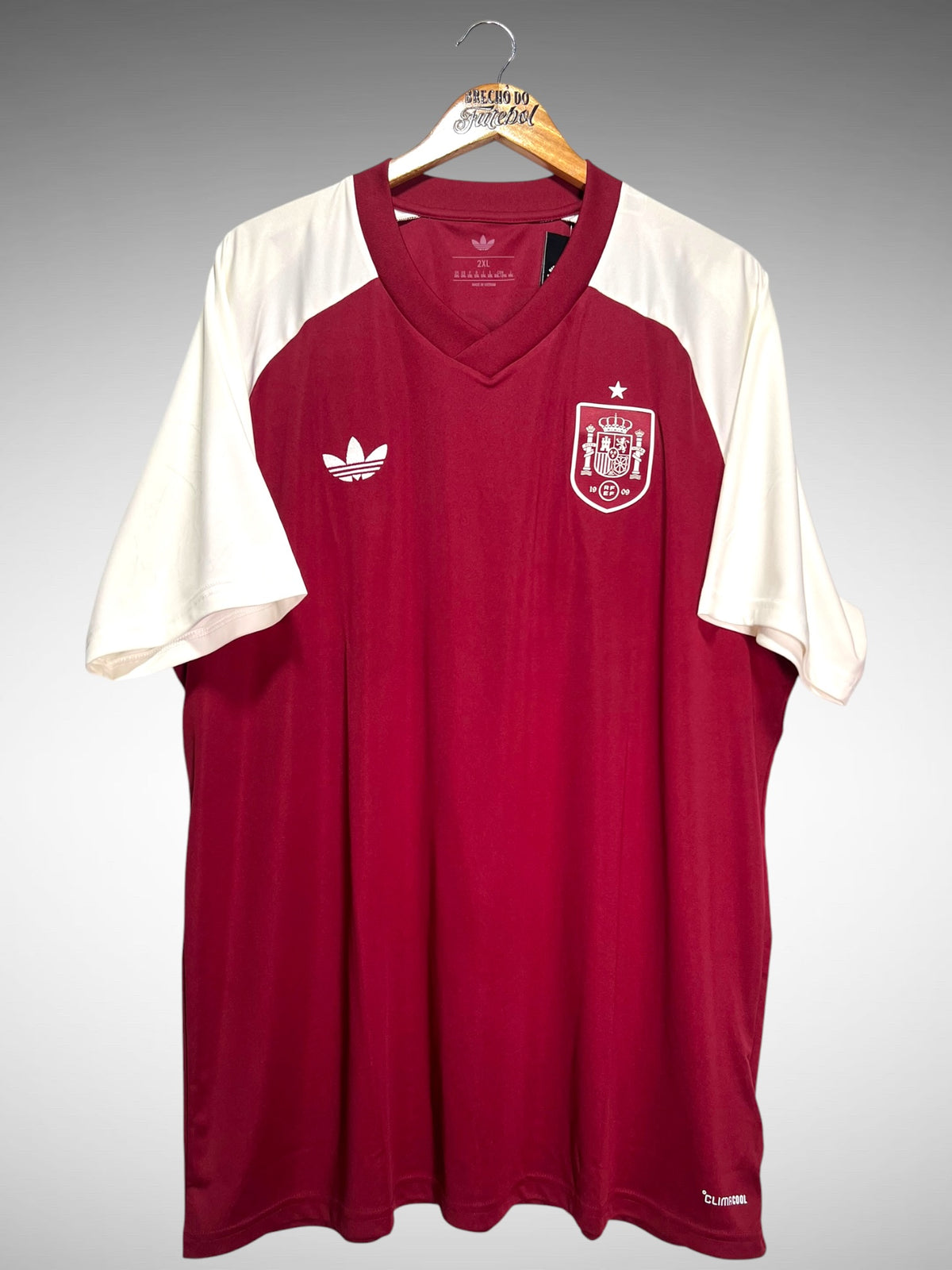 Espanha 2026 Camisa Pré-Jogo Tam 3G.