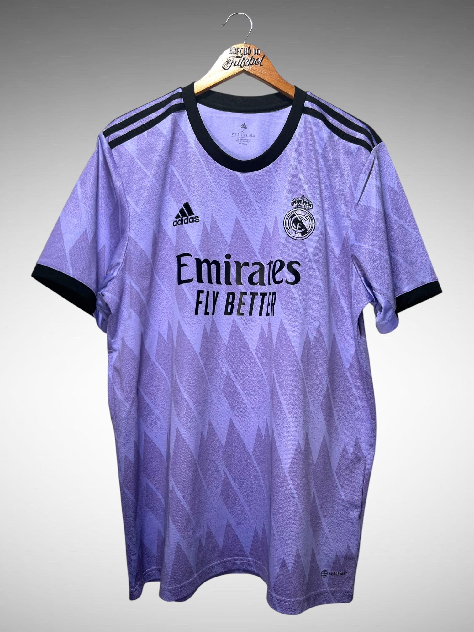 Real Madrid 2022 Segunda Camisa Tam GG.