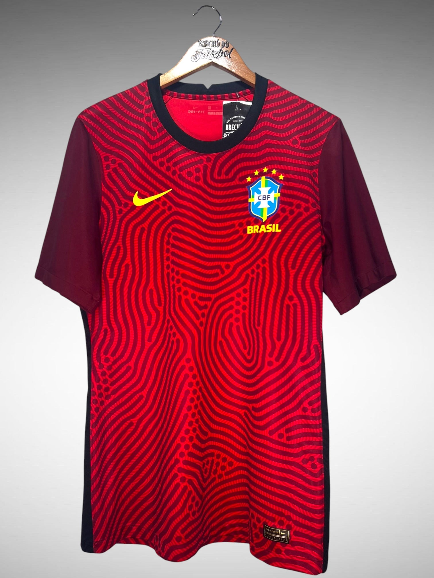 Brasil 2020 Camisa de Goleiro Tam G.
