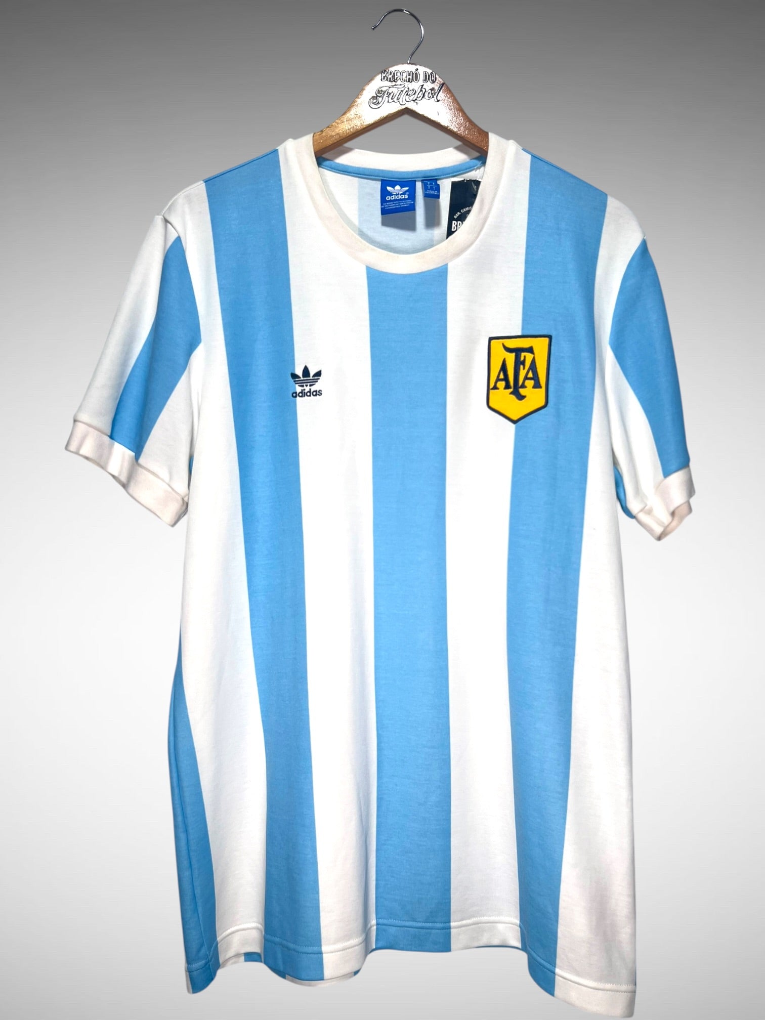 Argentina Retrô 1978 Primeira Camisa Tam G N 10.