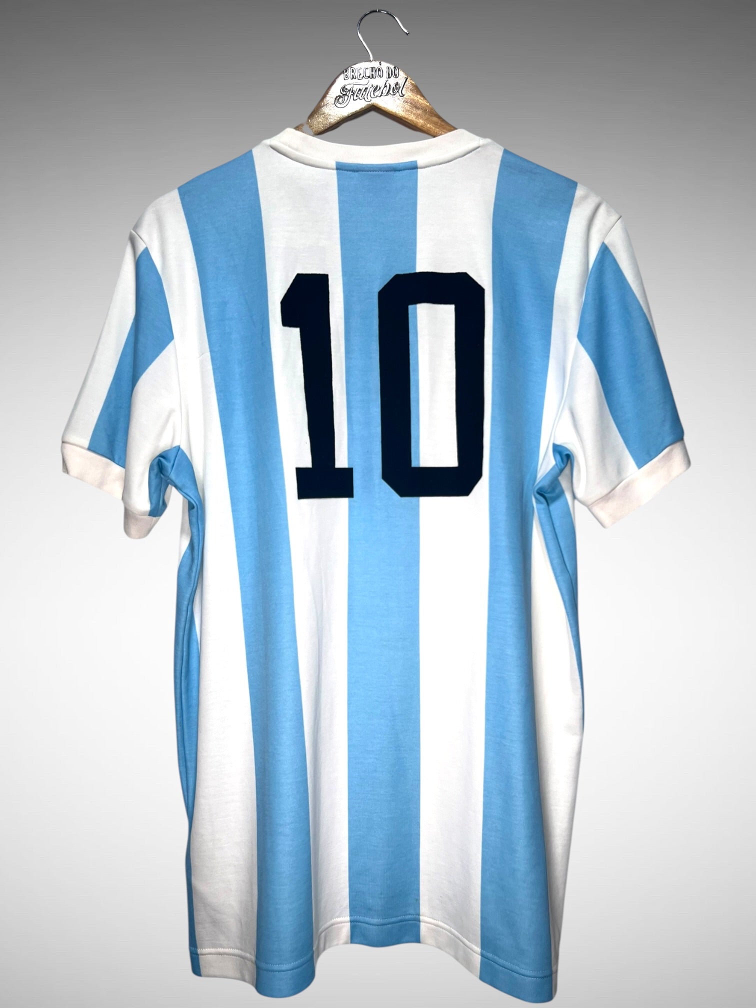 Argentina Retrô 1978 Primeira Camisa Tam G N 10.