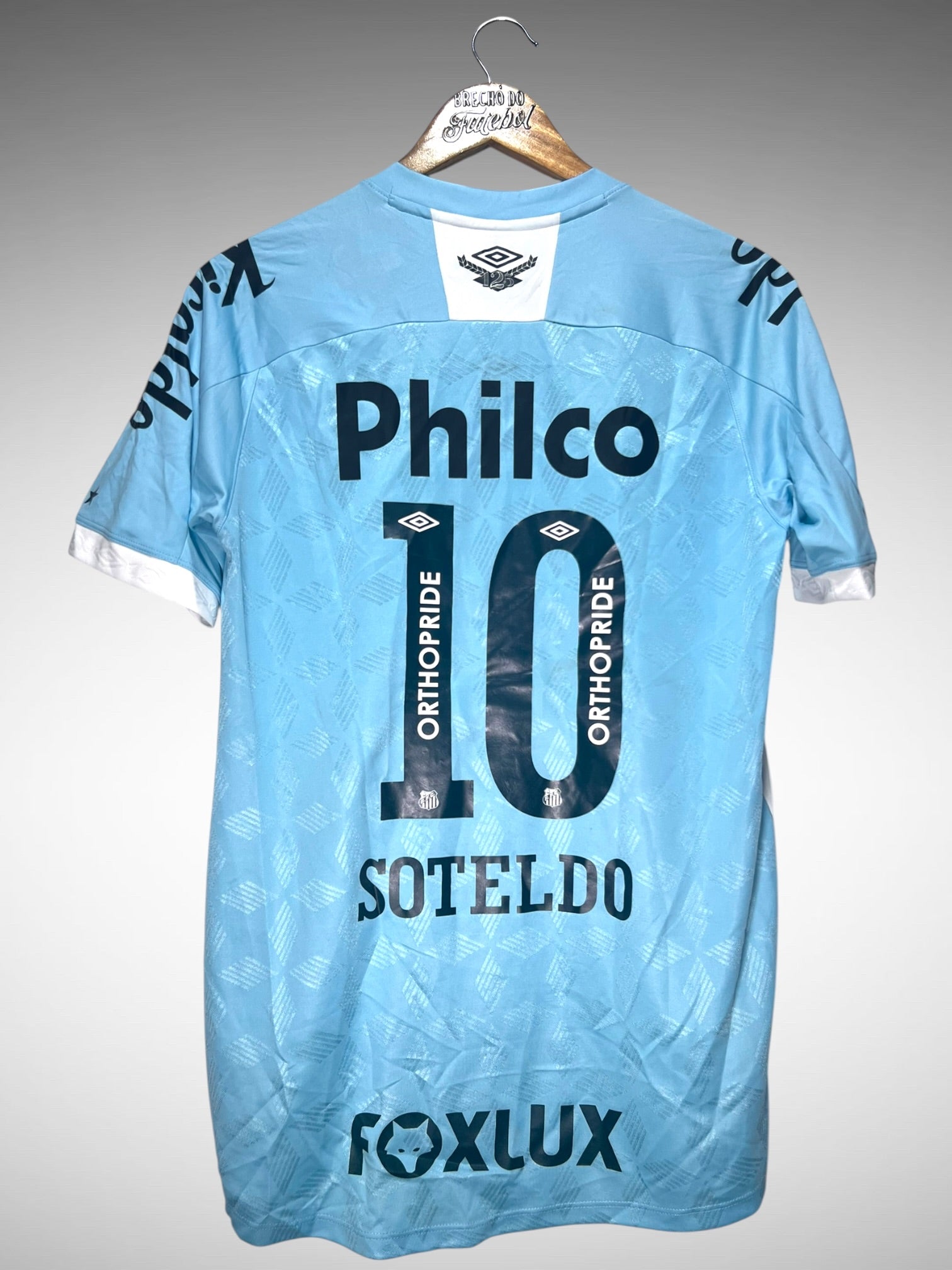 Santos 2020 Terceira Camisa Tam P N 10 Soteldo.