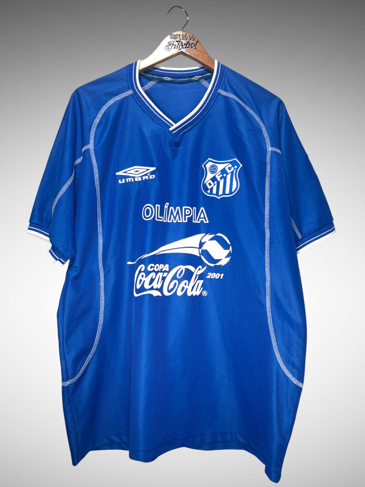 Olímpia de São Paulo 2001 Primeira Camisa Tam GG N 17.