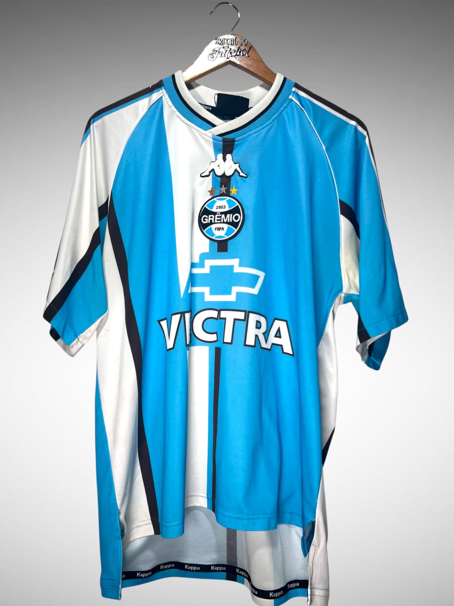 Grêmio 2000 Terceira Camisa Tam G N 13.