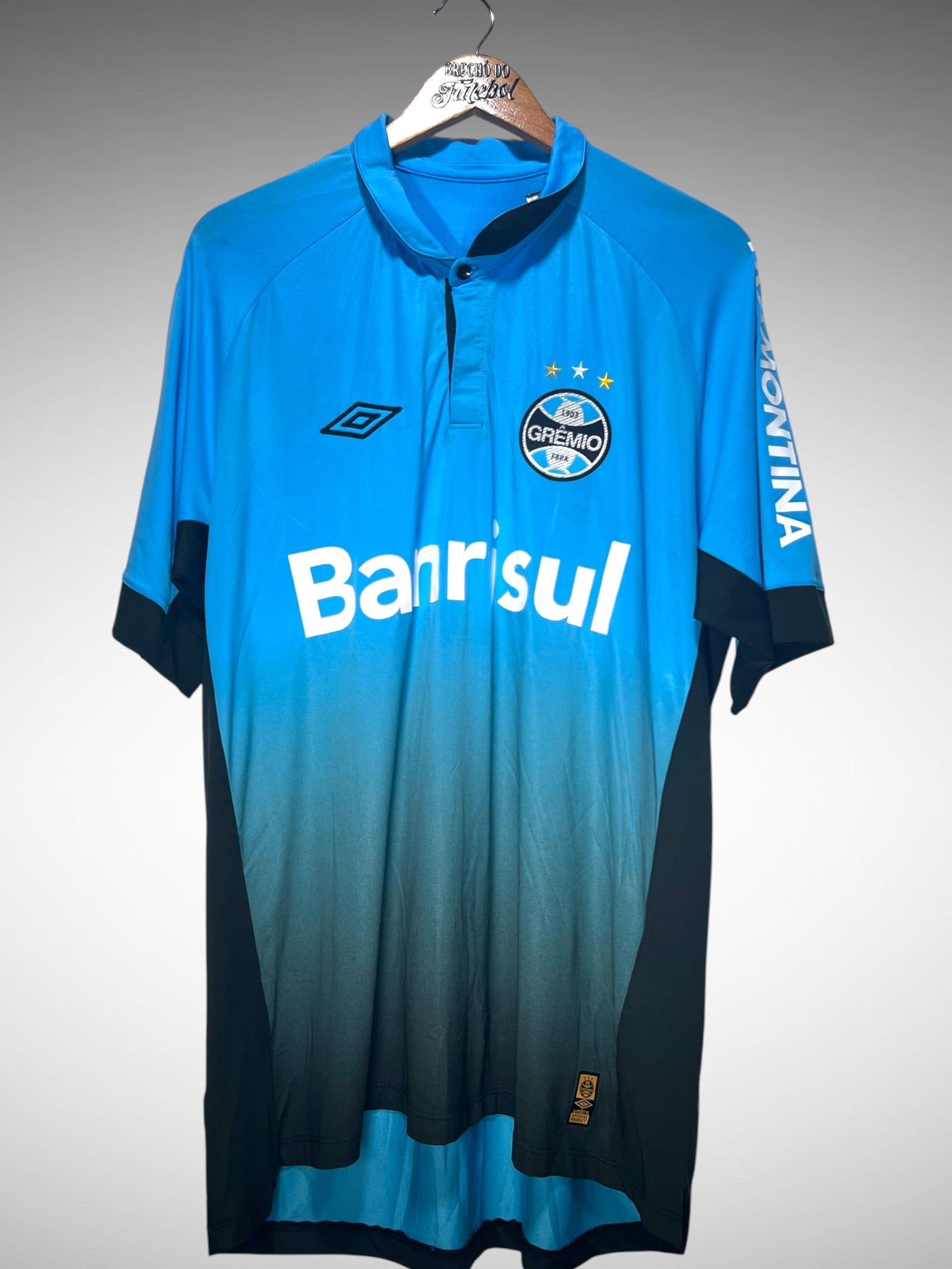 Grêmio 2015 Terceira Camisa Tam 3G N 3 Geromel.