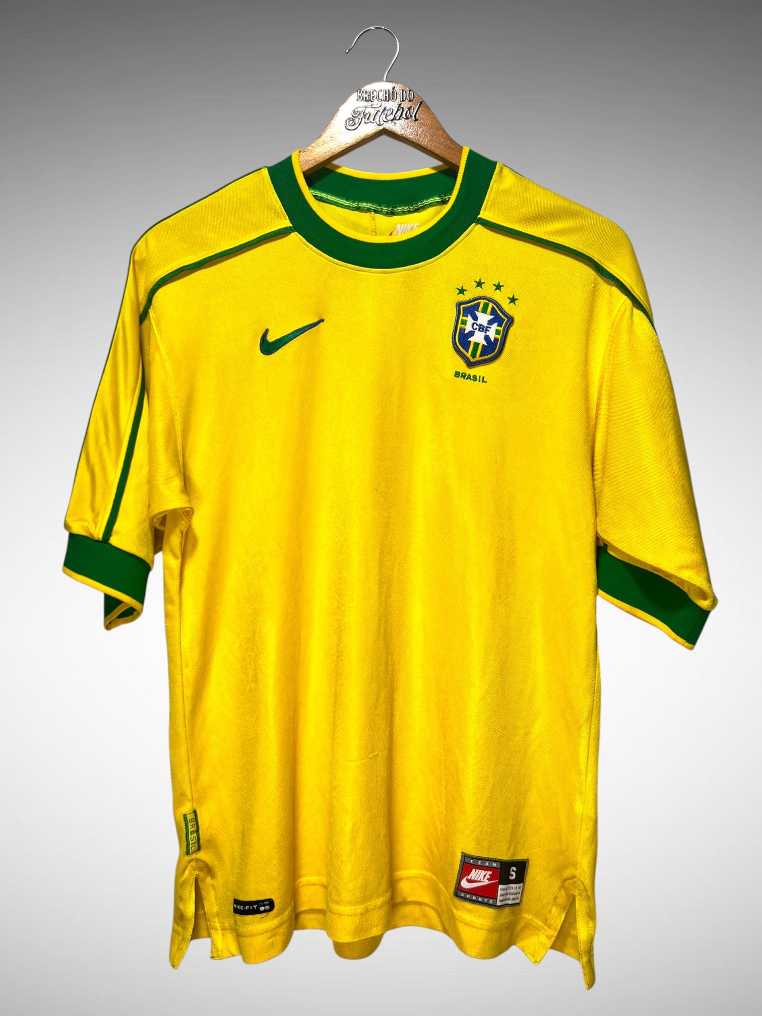 Brasil 1998 Primeira Camisa Tam P.