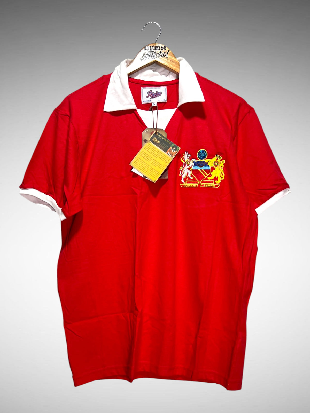 Manchester United Liga Retrô 1970's Primeira Camisa Tam G.