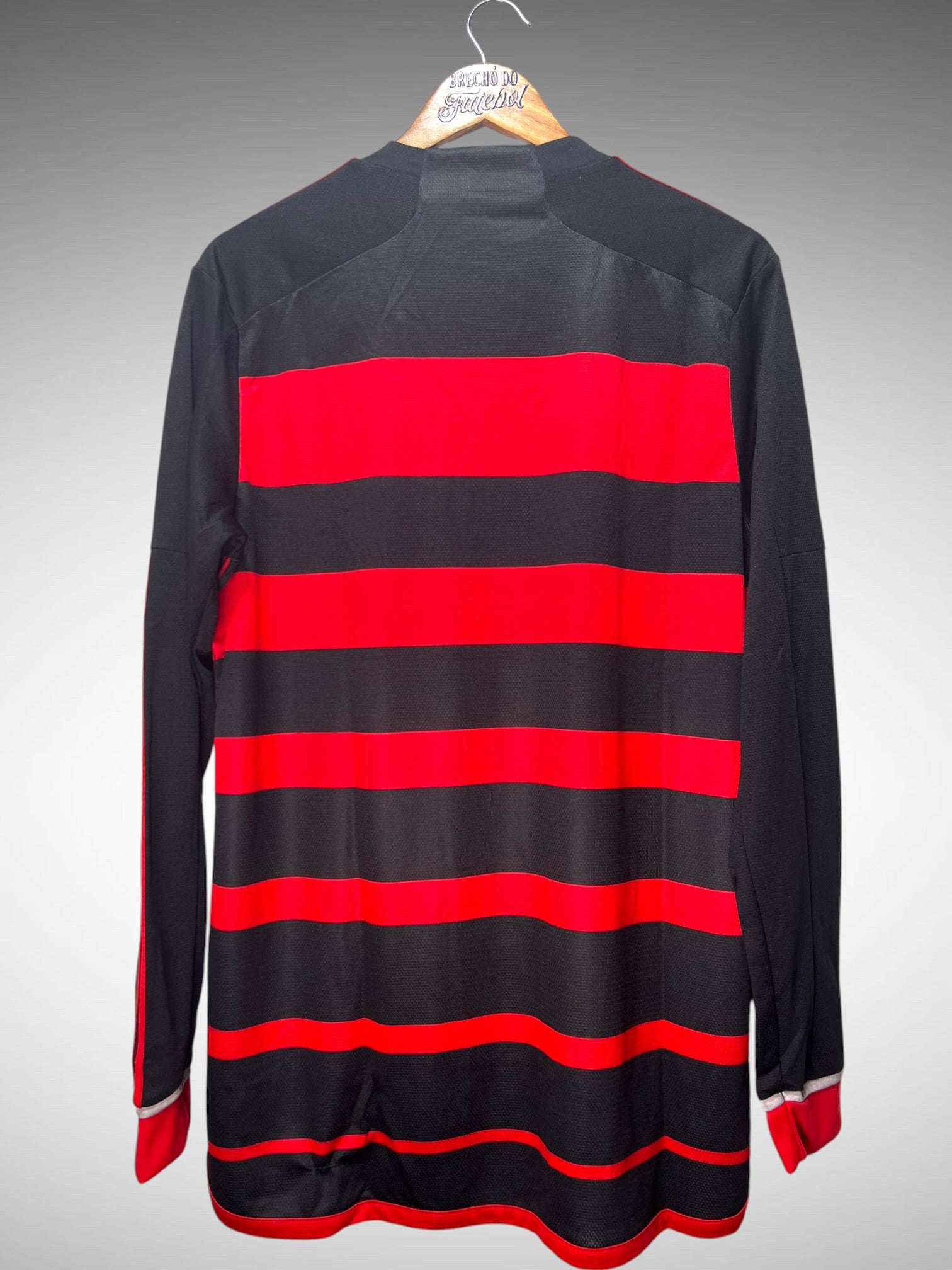 Flamengo 2024 Primeira Camisa Tam G Mangas Longas.