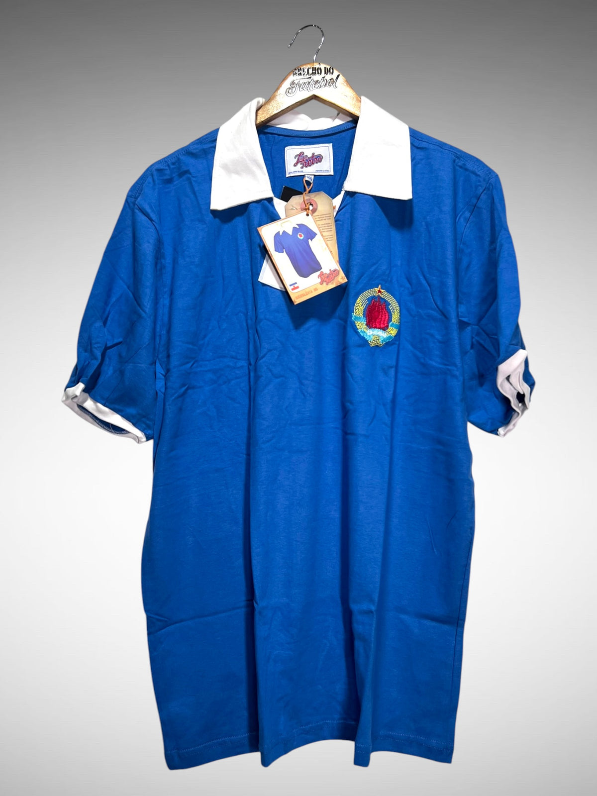 Iugoslávia Liga Retrô 1980's Primeira Camisa Tam 3G.