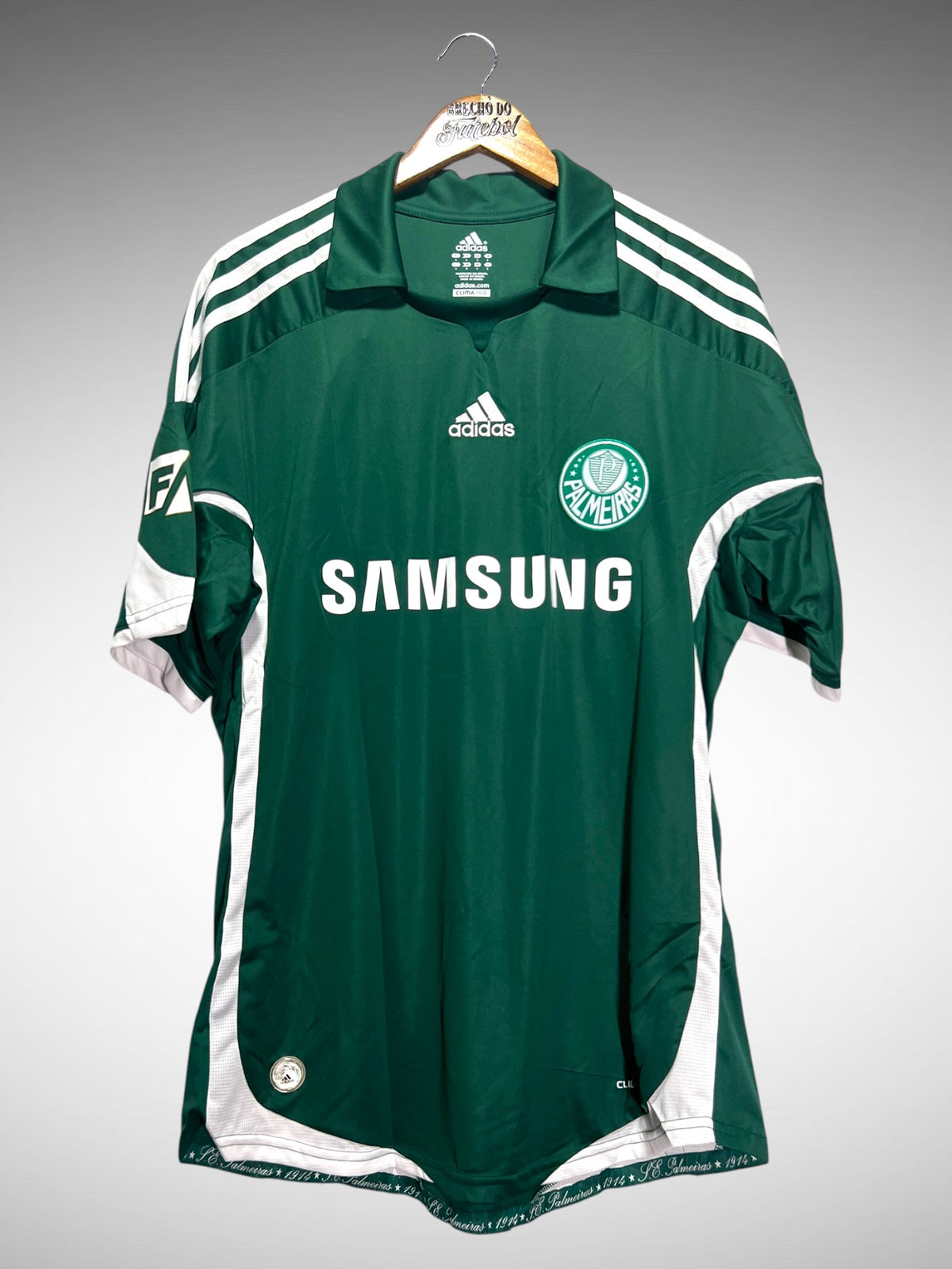 Palmeiras 2009 Primeira Camisa Tam G N 2 Eduardo.