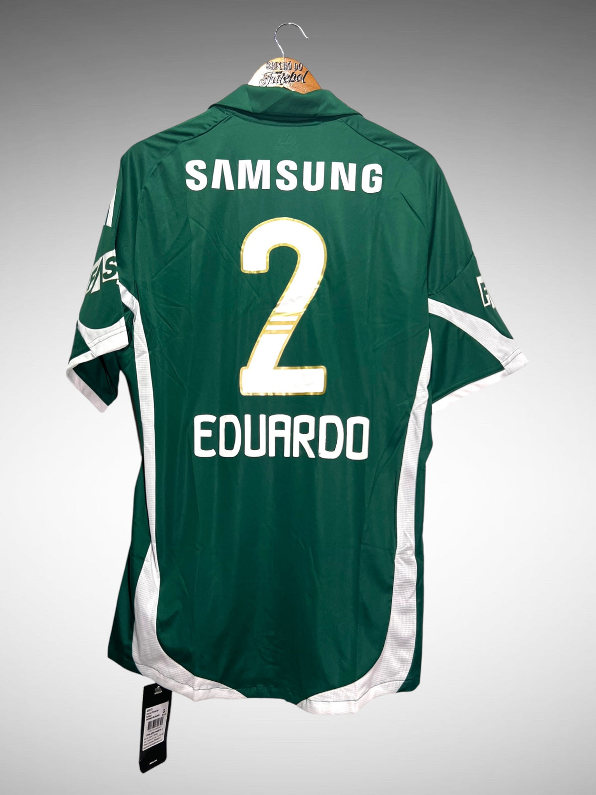 Palmeiras 2009 Primeira Camisa Tam G N 2 Eduardo.