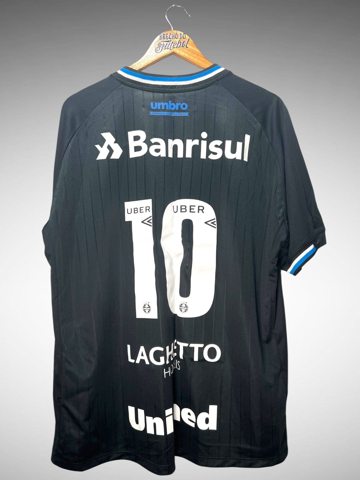Grêmio 2018 Terceira Camisa Tam 3G N 10.