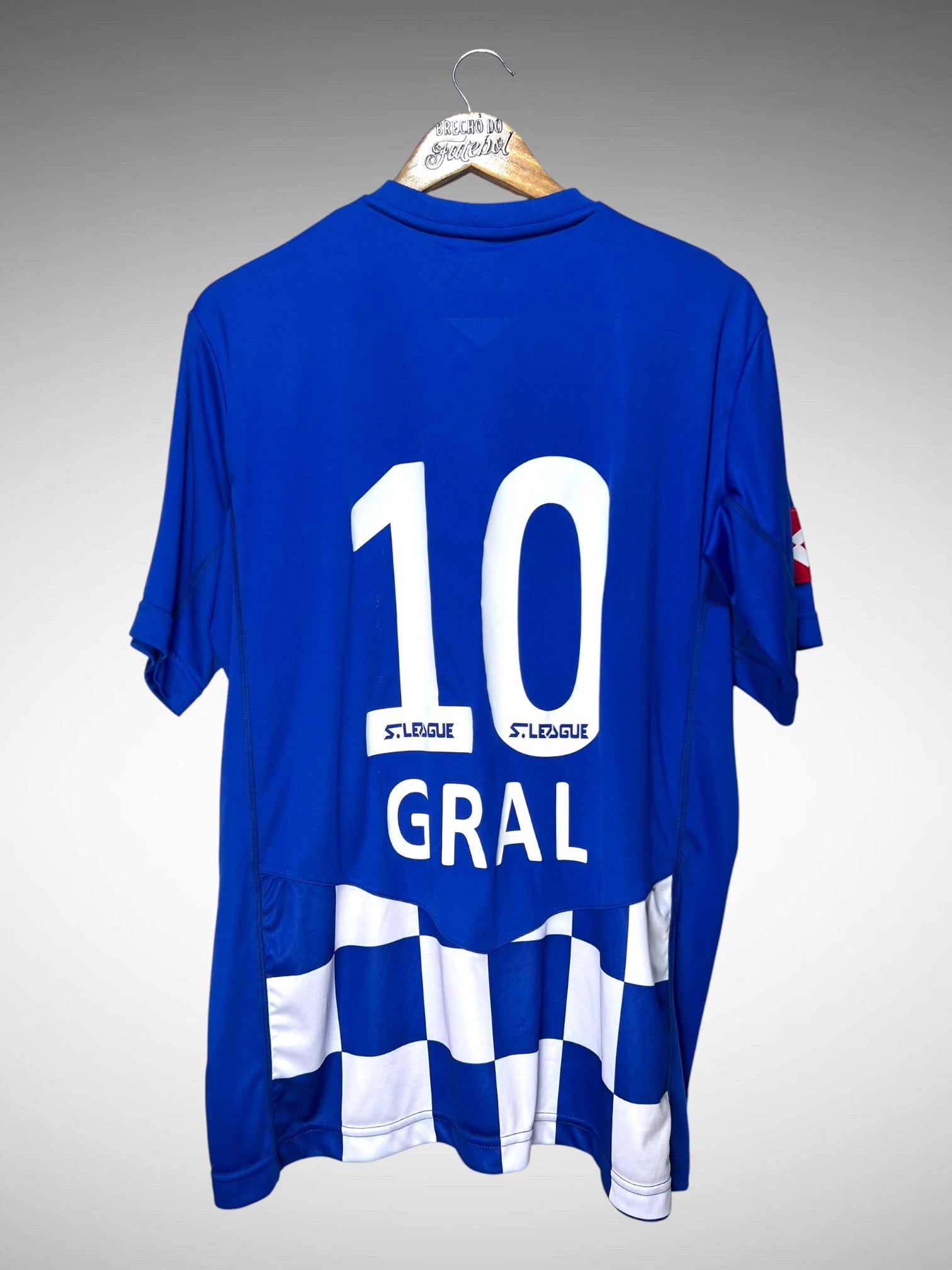 Brunei DPMM - Malásia 2012 Terceira Camisa Tam GG N 10 Gral.