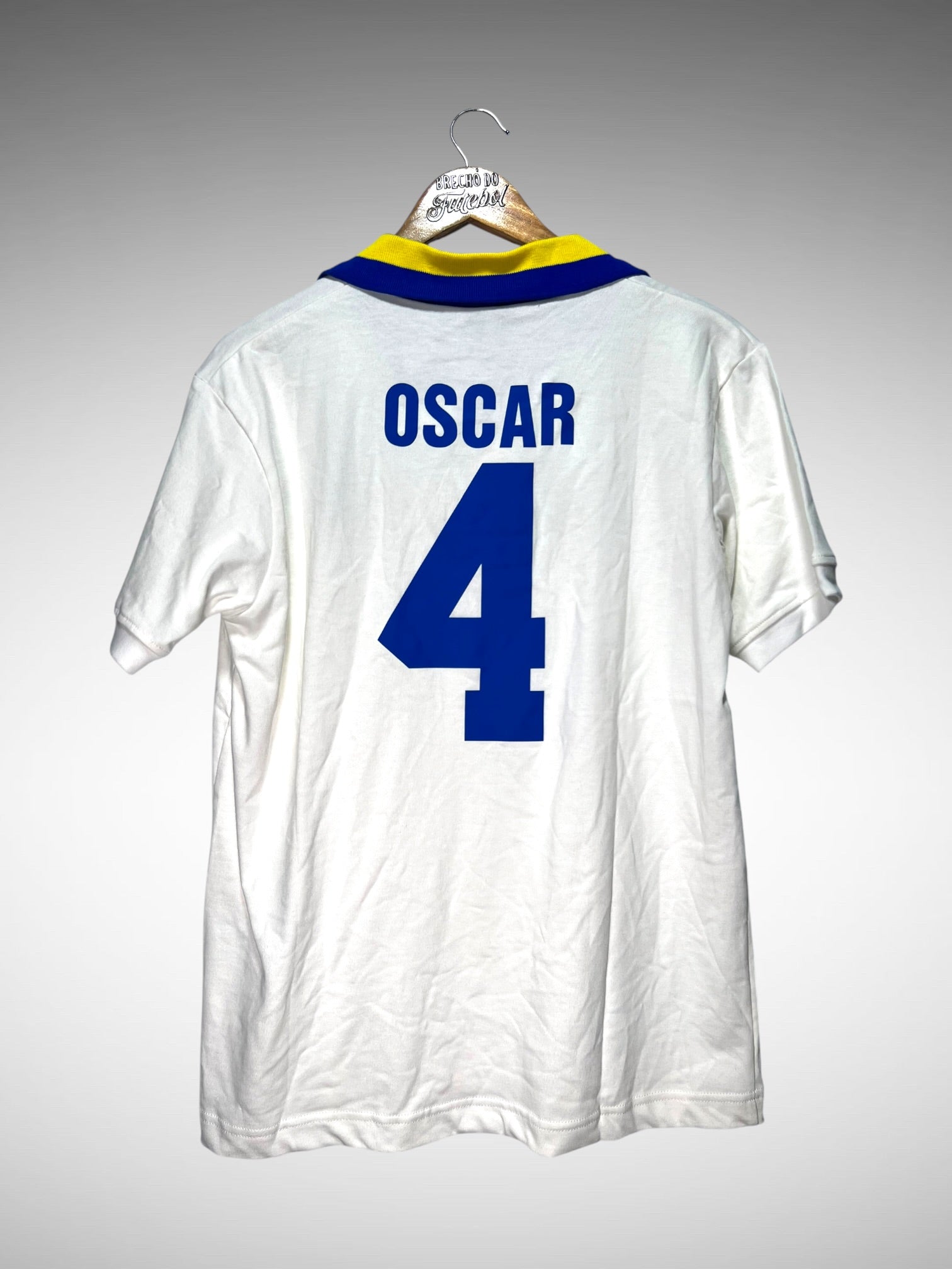 New York Cosmos Retrô 1980 Primeira Camisa Tam G N 4 Oscar.
