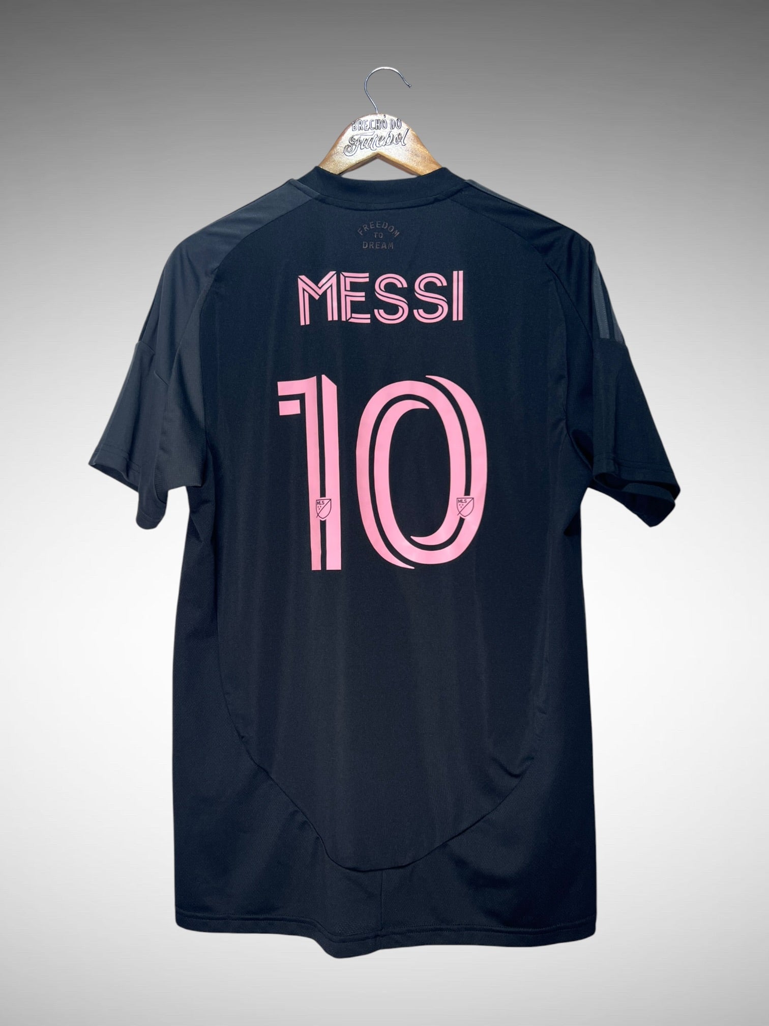 Inter Miami 2025 Segunda Camisa Tam G N 10 Messi.