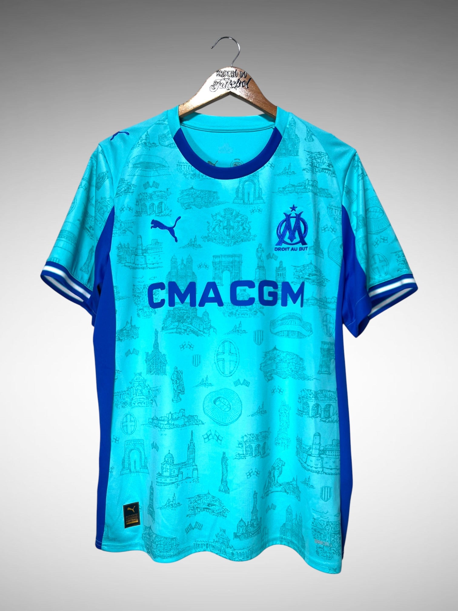 Olympique de Marseille 2025 Camisa de Goleiro Tam G.