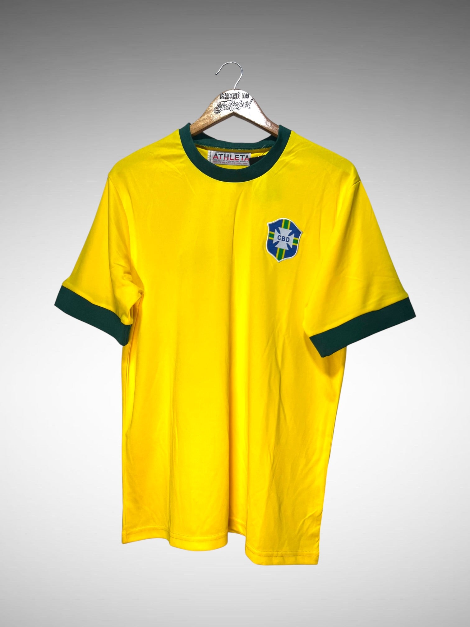 Brasil Retrô 1970 Primeira Camisa Tam M N 10.