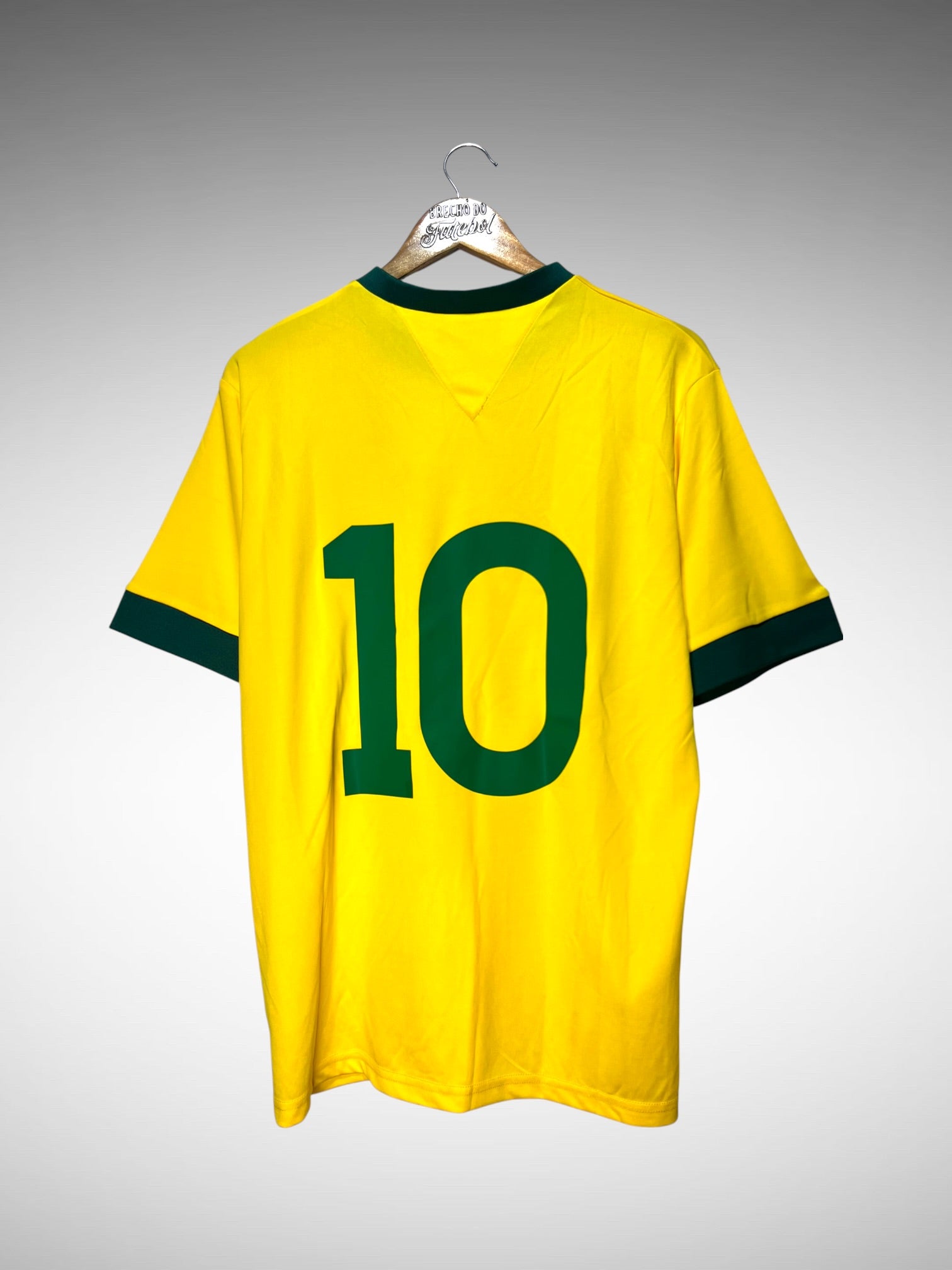 Brasil Retrô 1970 Primeira Camisa Tam M N 10.