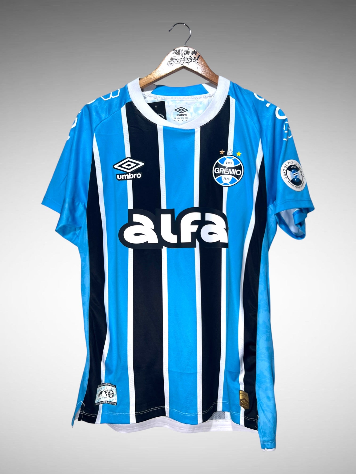 Grêmio 2025 Primeira Camisa Tam M N 4 Kannemann.