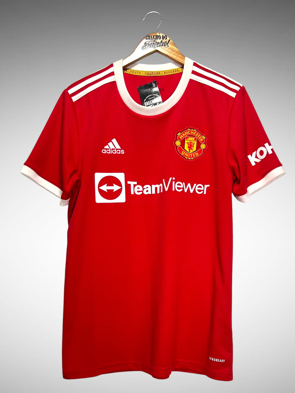 Manchester United 2021 Primeira Camisa Tam M.
