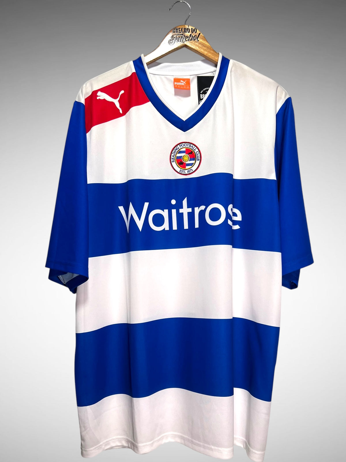 Reading 2012 Primeira Camisa Tam 4G.