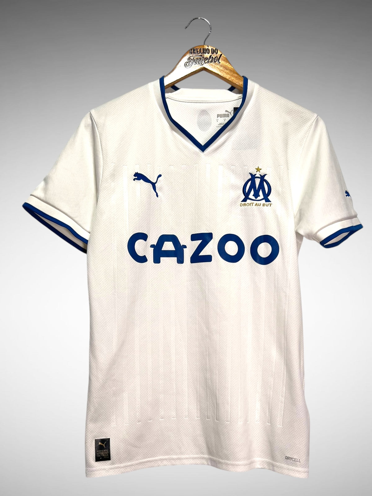 Olympique de Marseille 2022 Primeira Camisa Tam P.