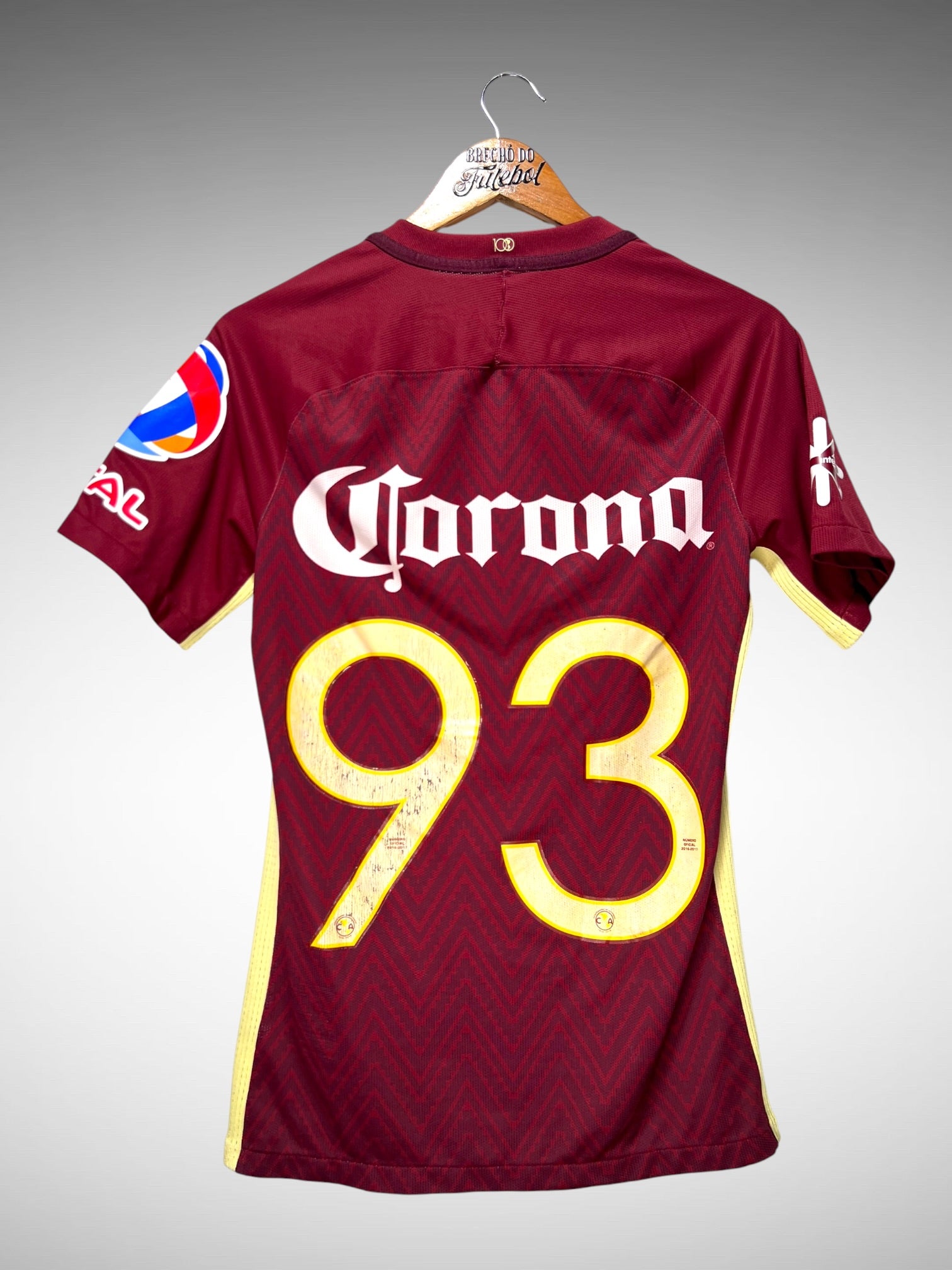 Club América 2016 Segunda Camisa Tam P N 93.