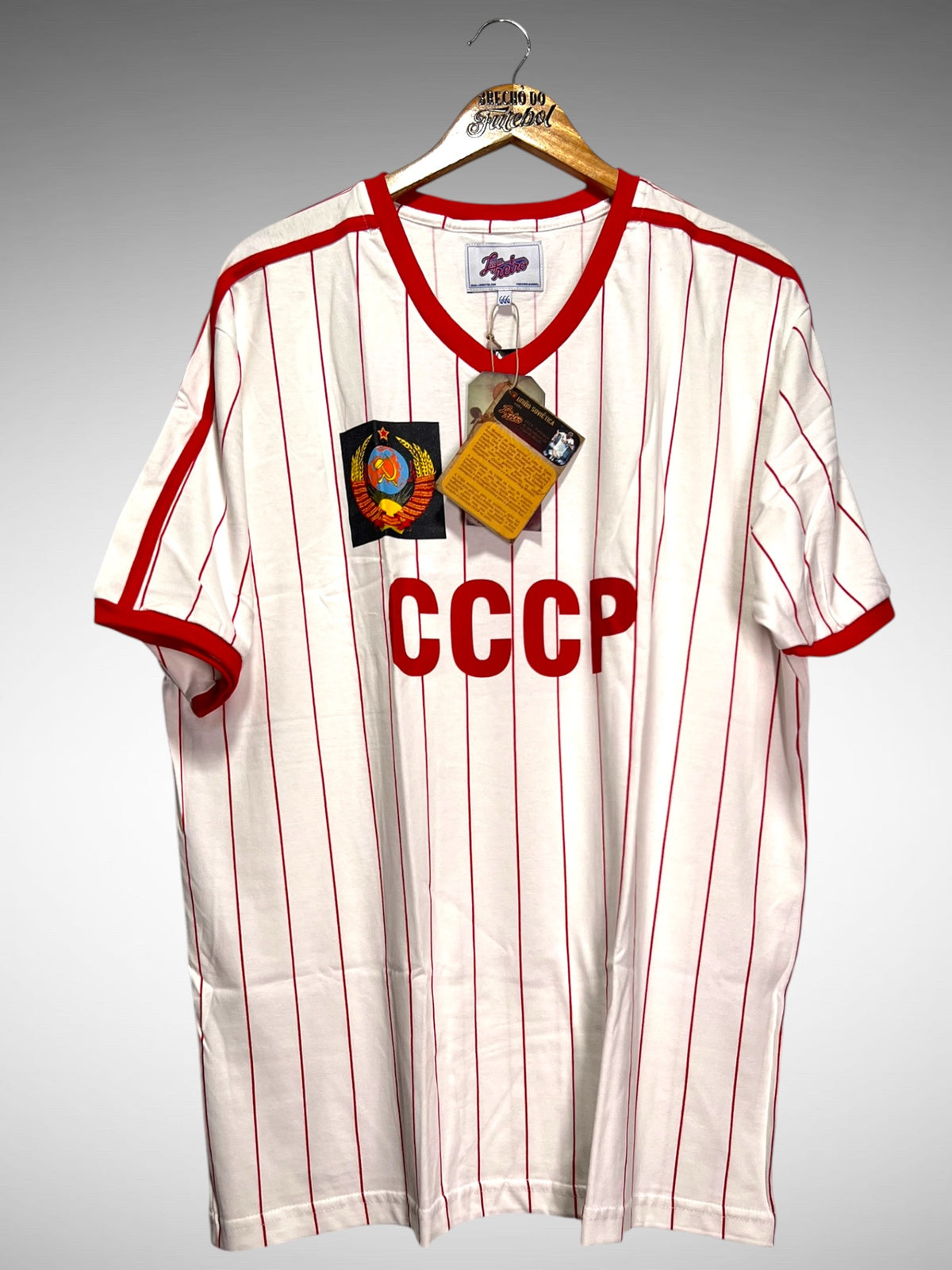 União Soviética Liga Retrô 1982 Segunda Camisa Tam 3G.