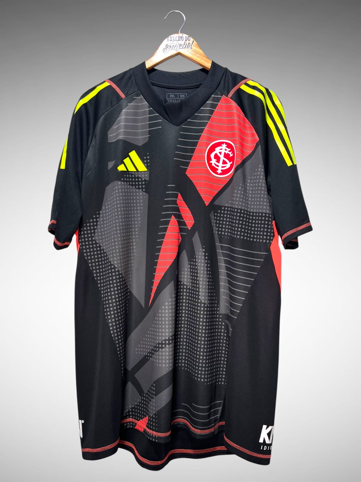 Internacional 2025 Camisa de Goleiro Tam 3G N 22 Kauan.