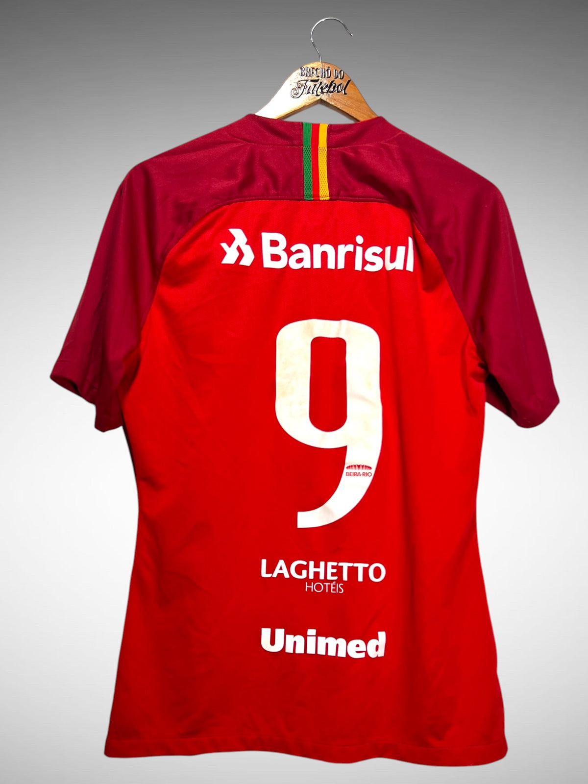 Internacional 2018 Primeira Camisa Tam G N 9.