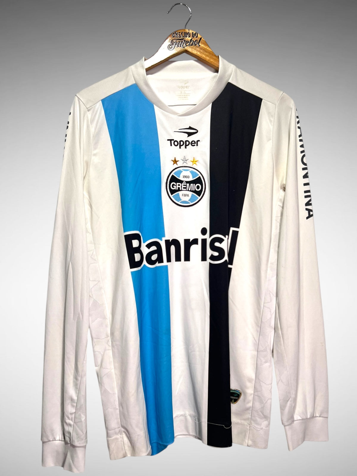 Grêmio 2011 Terceira Camisa tam G N 15 Mangas Longas.