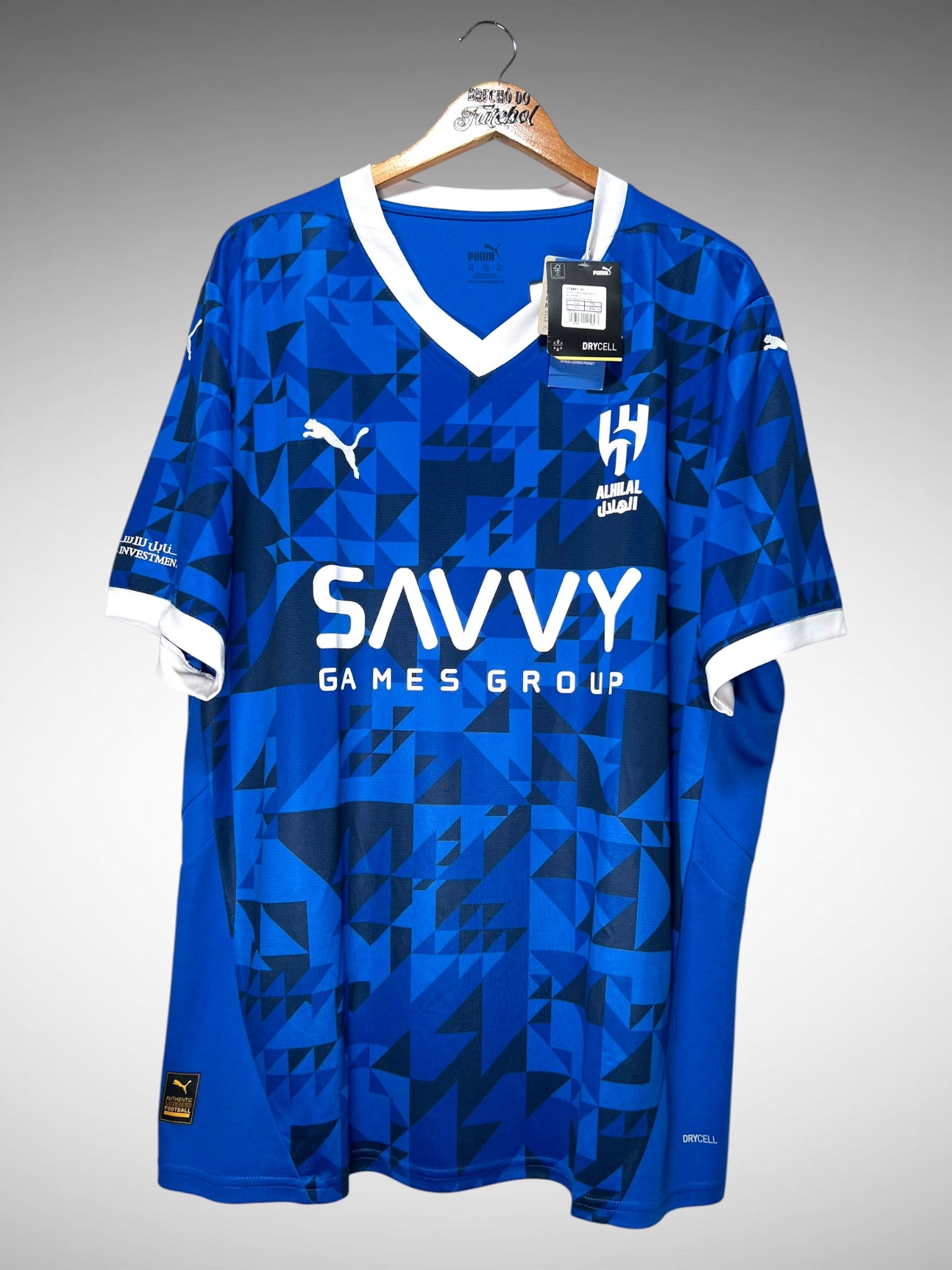 Al Hilal 2024 Primeira Camisa Tam 3G.