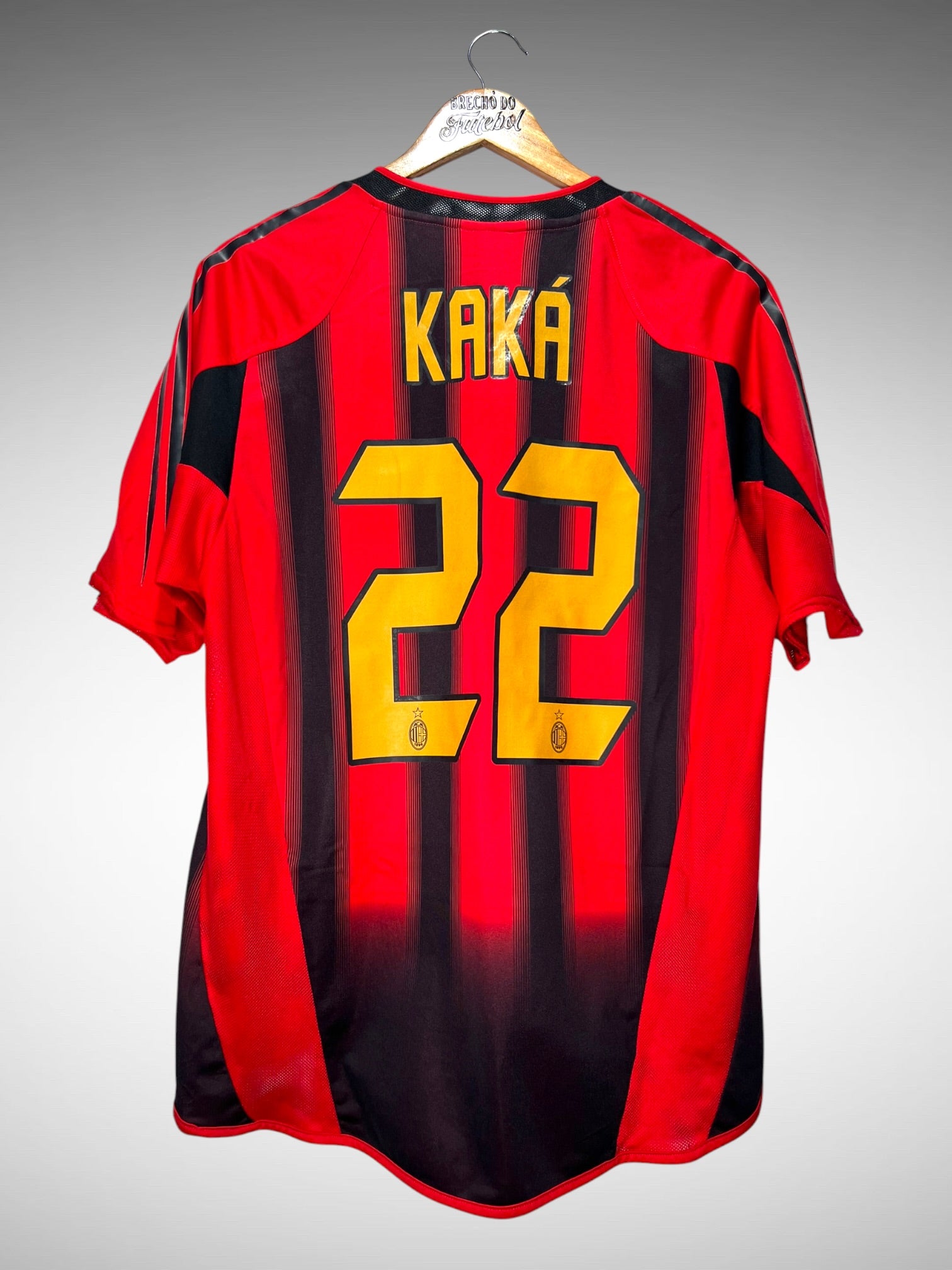 Milan 2004 Primeira Camisa Tam M N 22 Kaká.