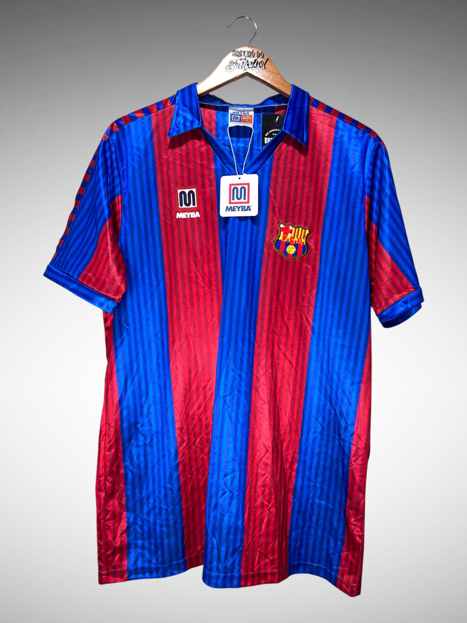 Barcelona Licenciada 1990 Primeira Camisa Tam G N 10.
