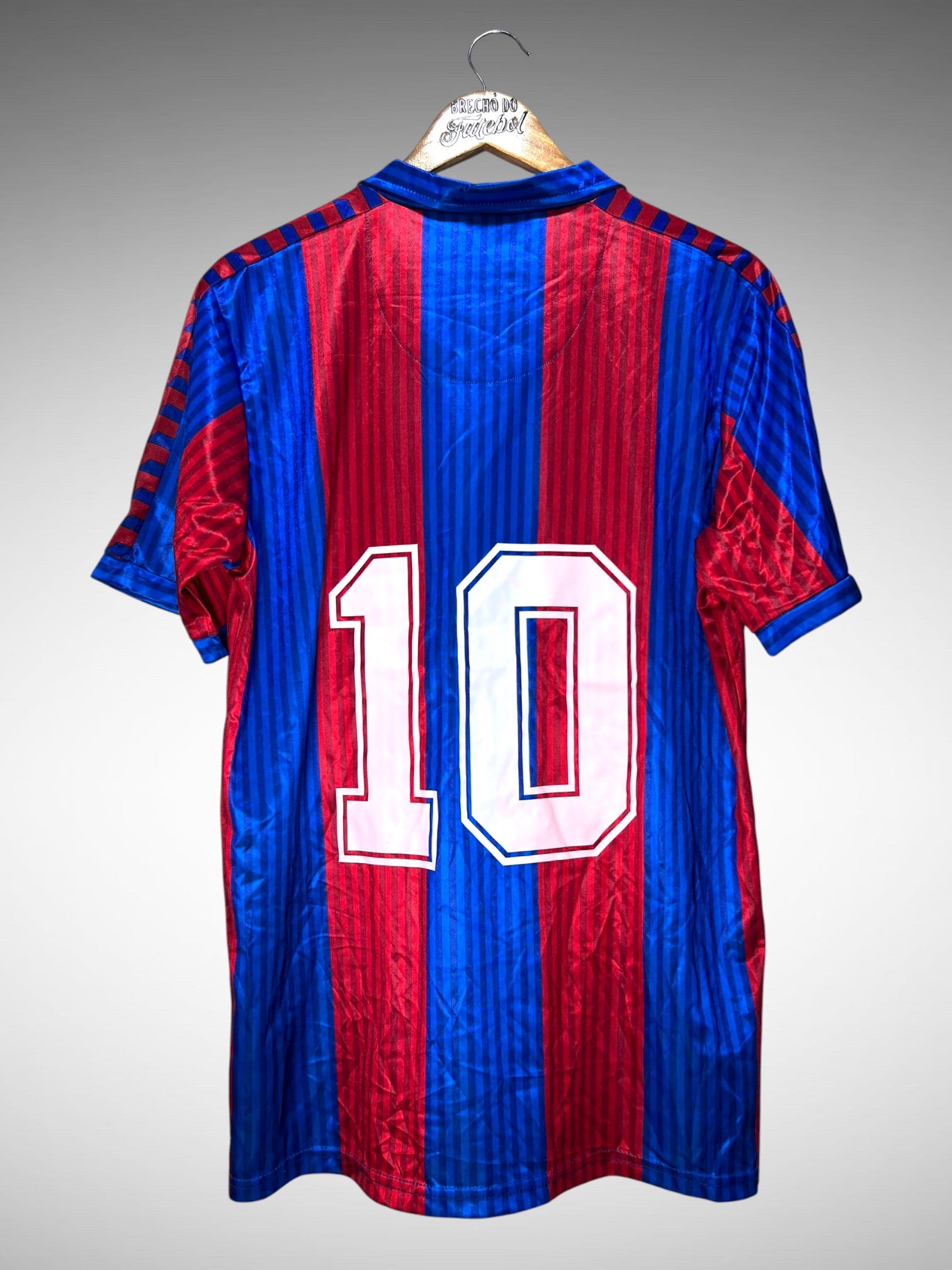 Barcelona Licenciada 1990 Primeira Camisa Tam G N 10.