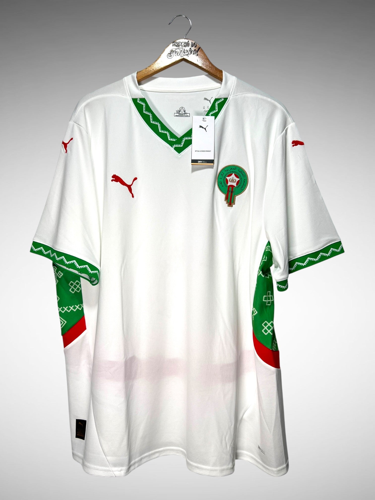 Marrocos 2024 Segunda Camisa Tam 3G.