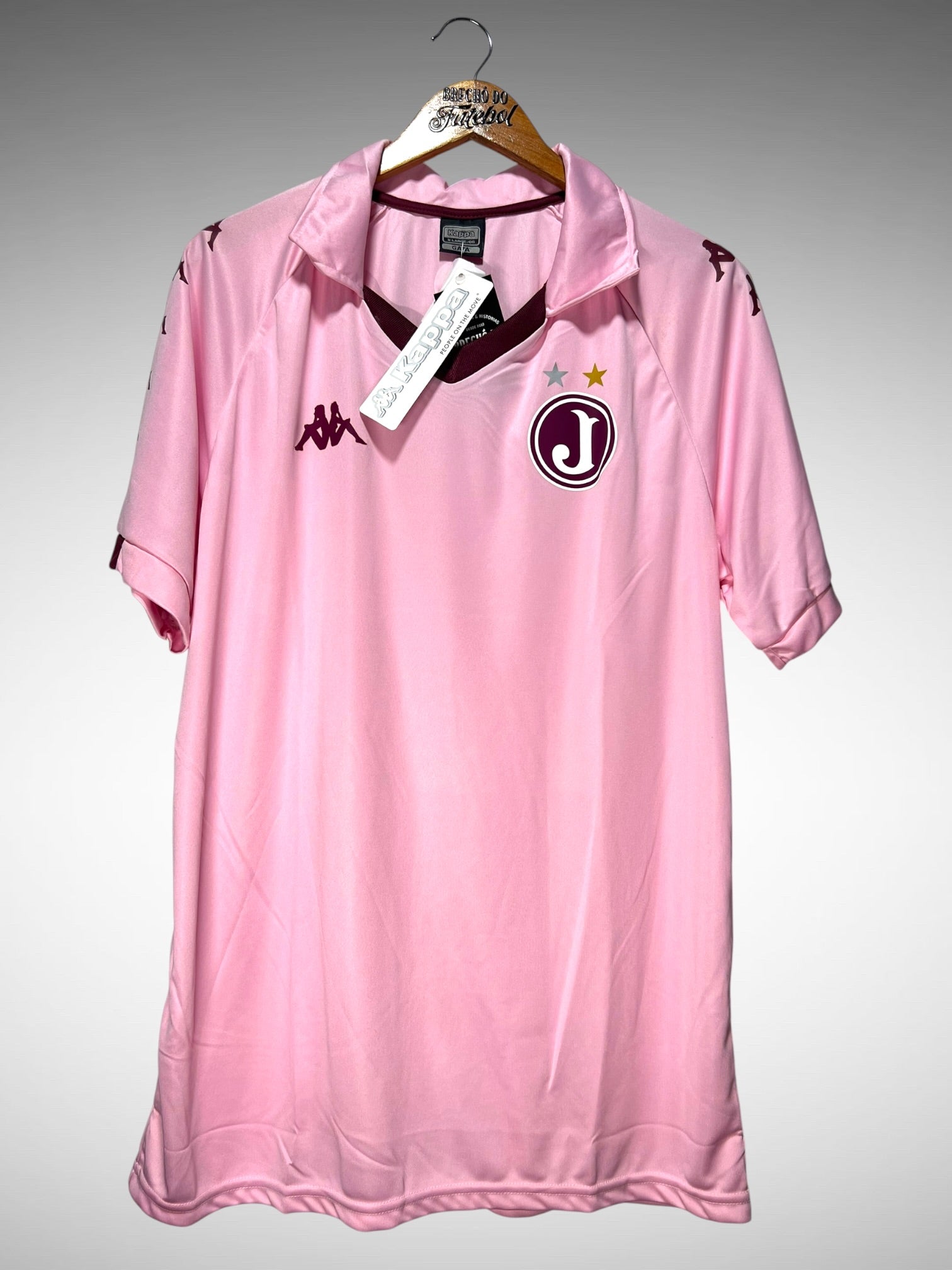 Juventus da Mooca Camisa Viagem Supporter Rosa Tam GG.