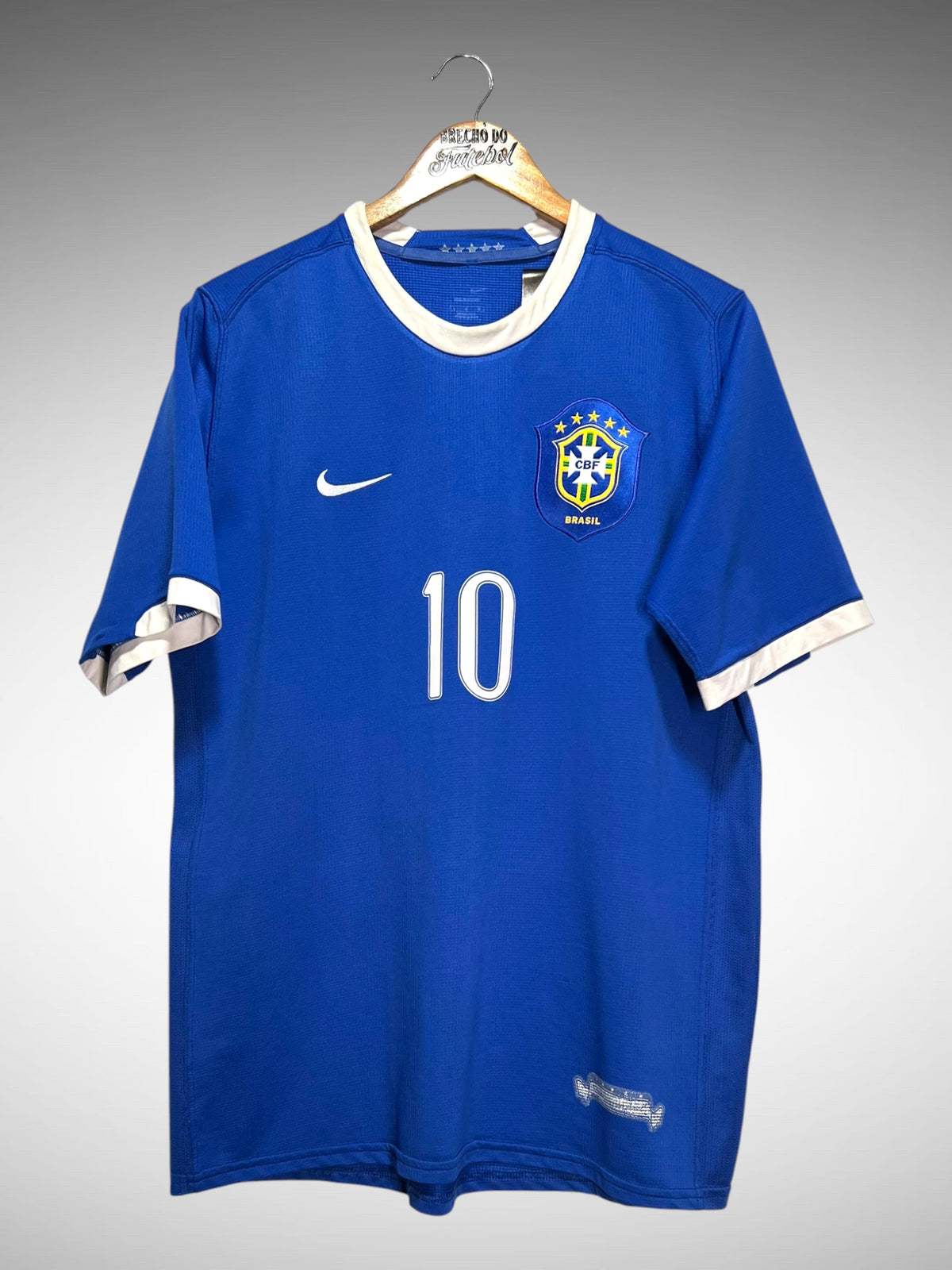 Brasil 2006 Segunda Camisa Tam G N 10 Ronaldinho.