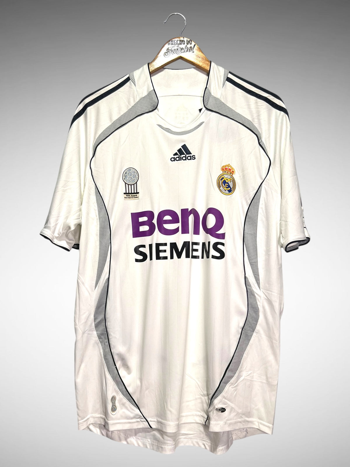 Real Madrid 2006 Primeira Camisa Tam G N 9 Ronaldo.