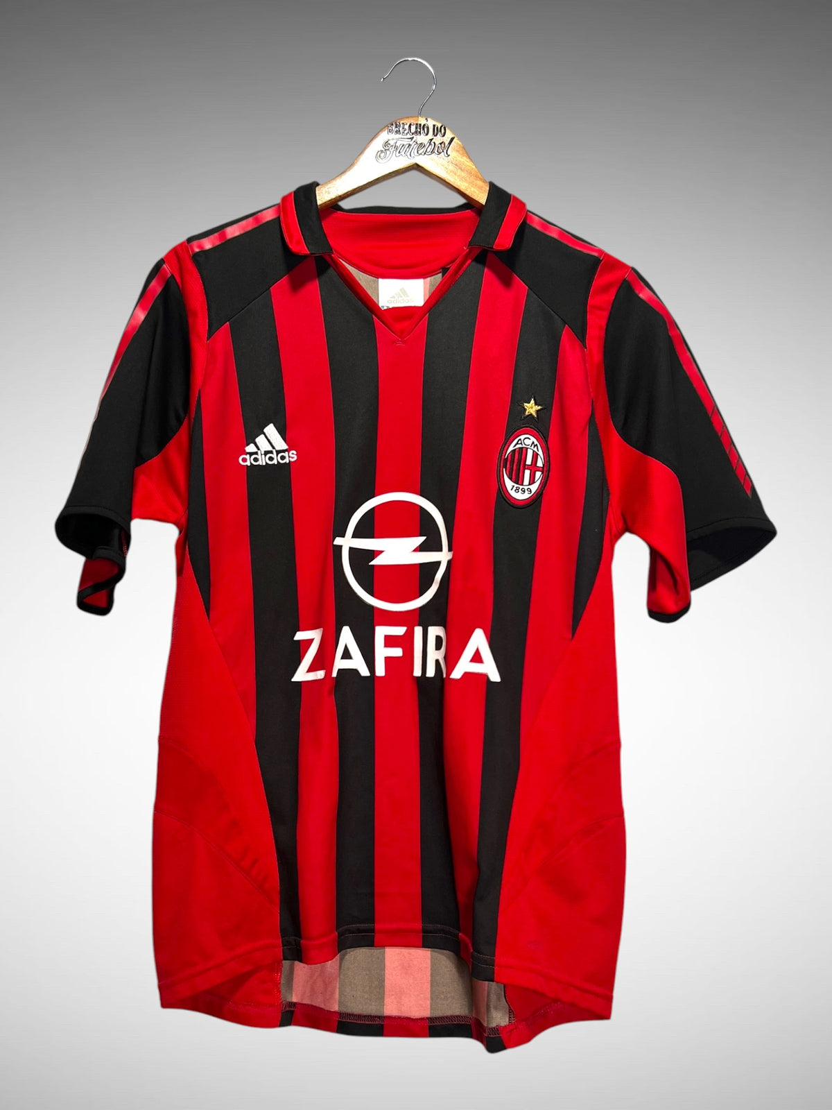 Milan 2004 Primeira Camisa Tam P N 22 Kaká.