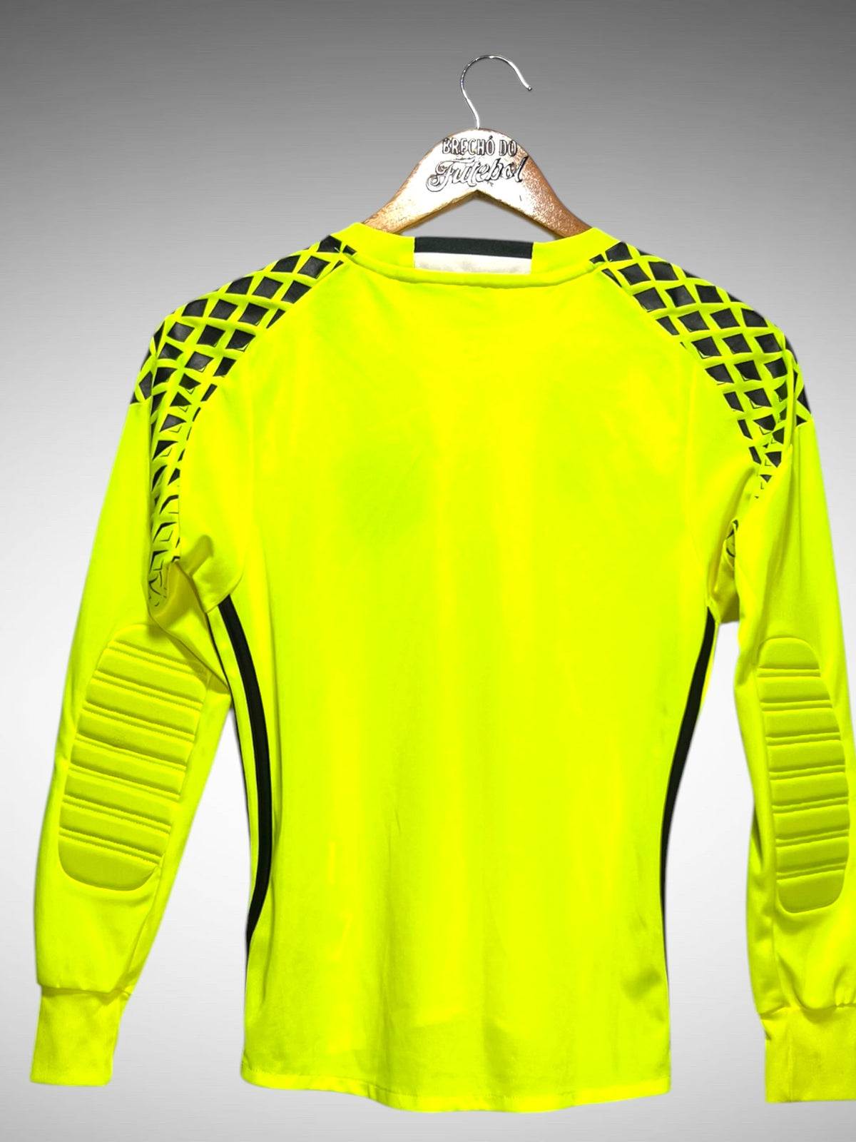 Lyon 2016 Camisa de Goleiro Tam 12 anos Infantil Mangas Longas.